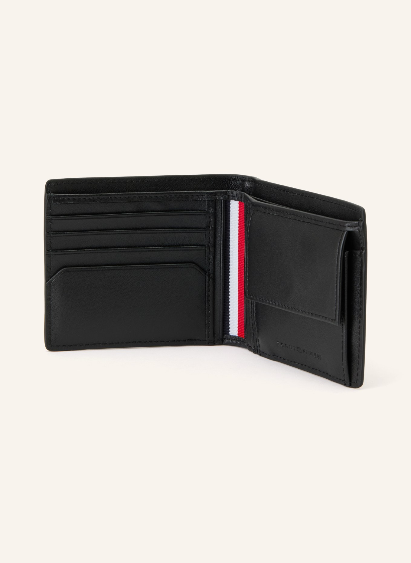 TOMMY HILFIGER Wallet: BLACK