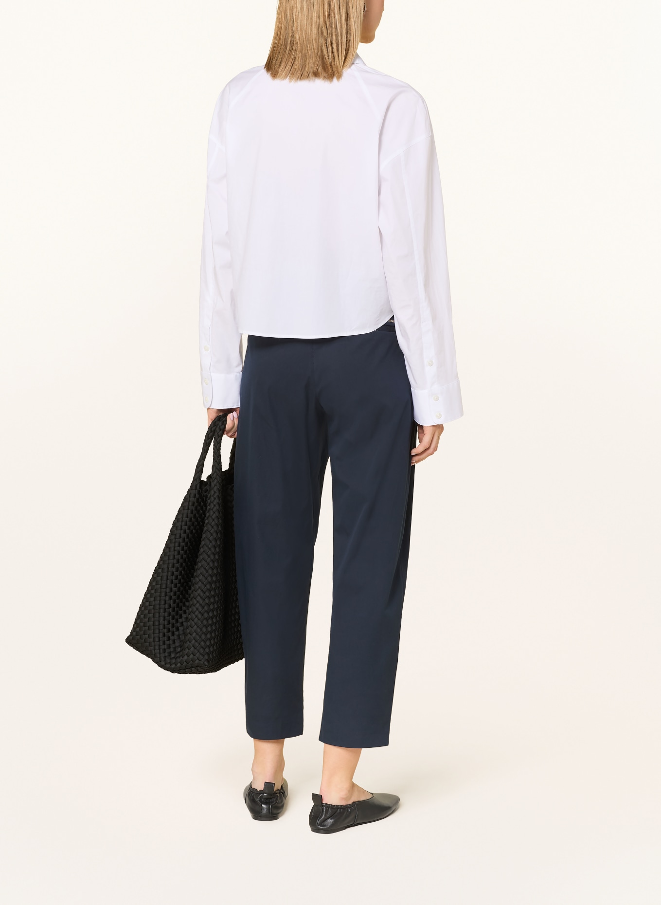 BRAX 7/8 kalhoty MEGAN: TMAVĚ MODRÁ