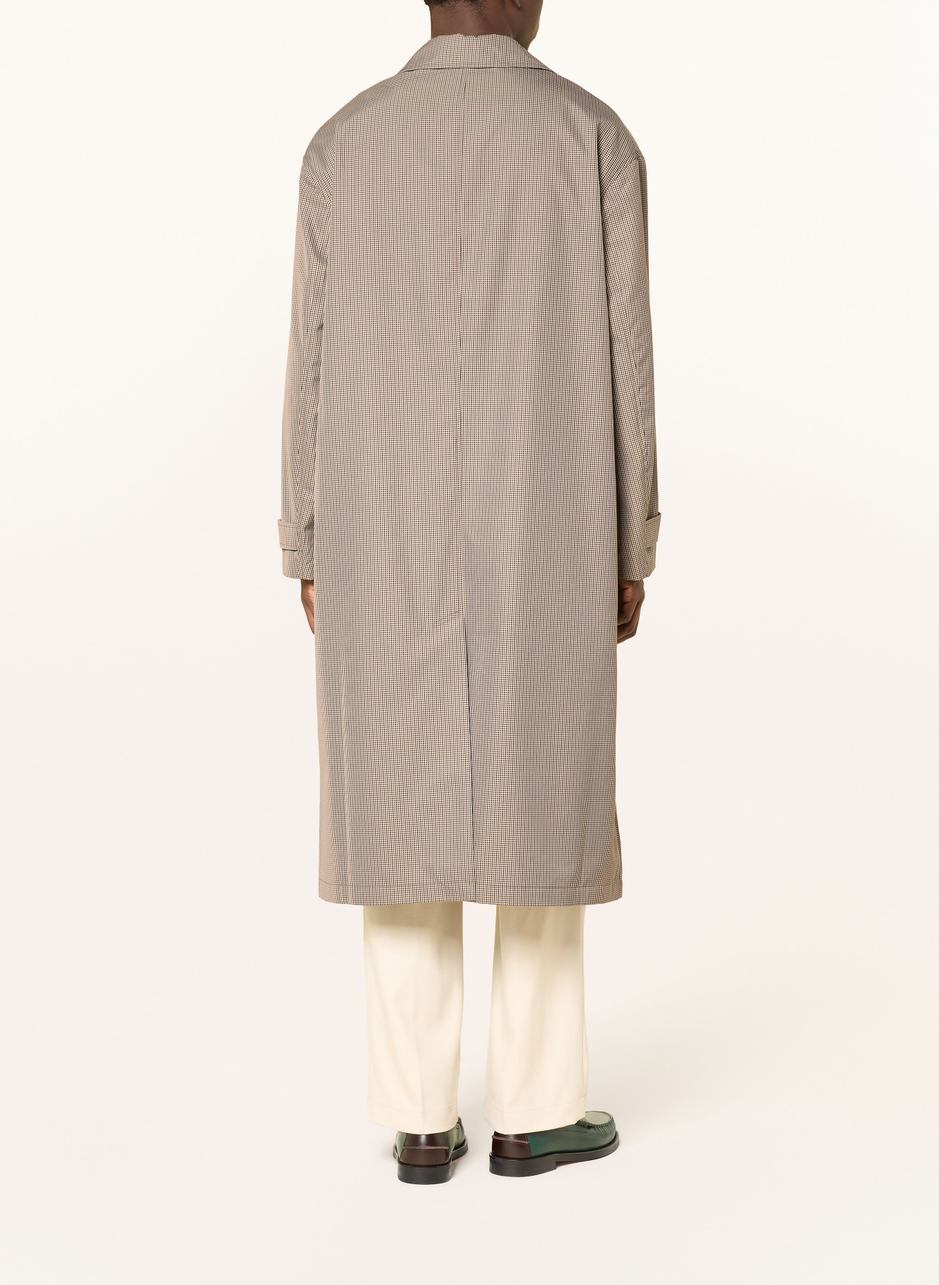 LES DEUX Trench coat: TAUPE / BEIGE / BLACK