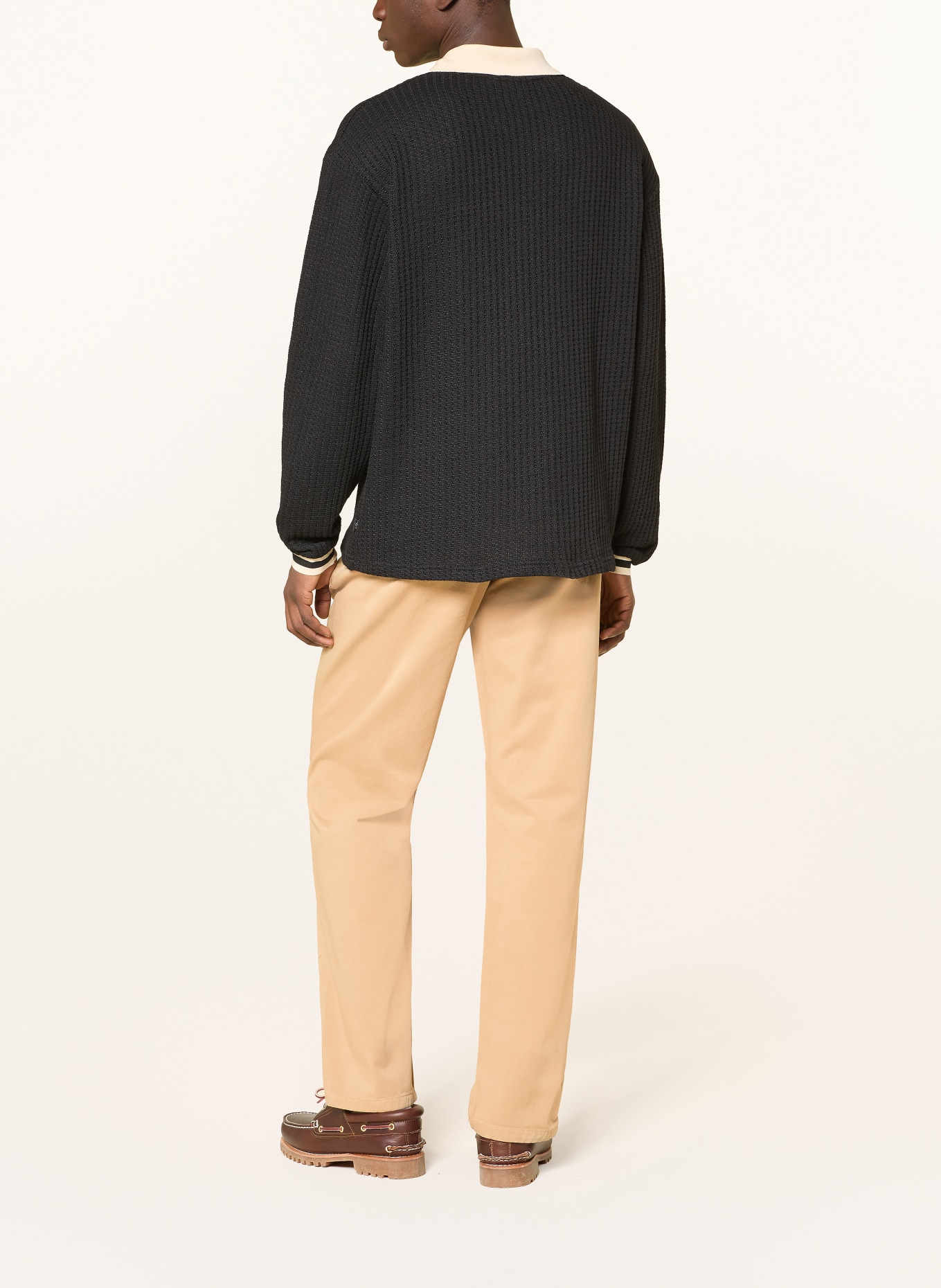 LES DEUX Spodnie chino o regularnym kroju: BEŻOWY