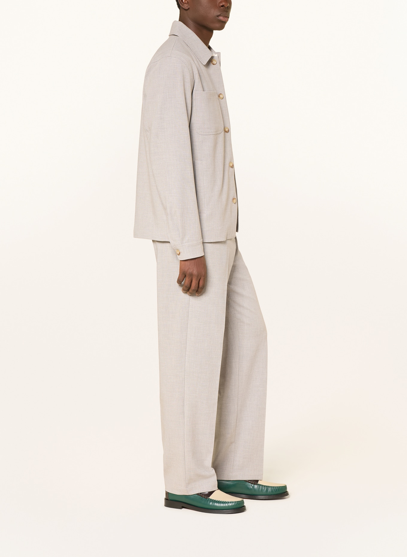 LES DEUX Pantalon coupe classique: GRIS