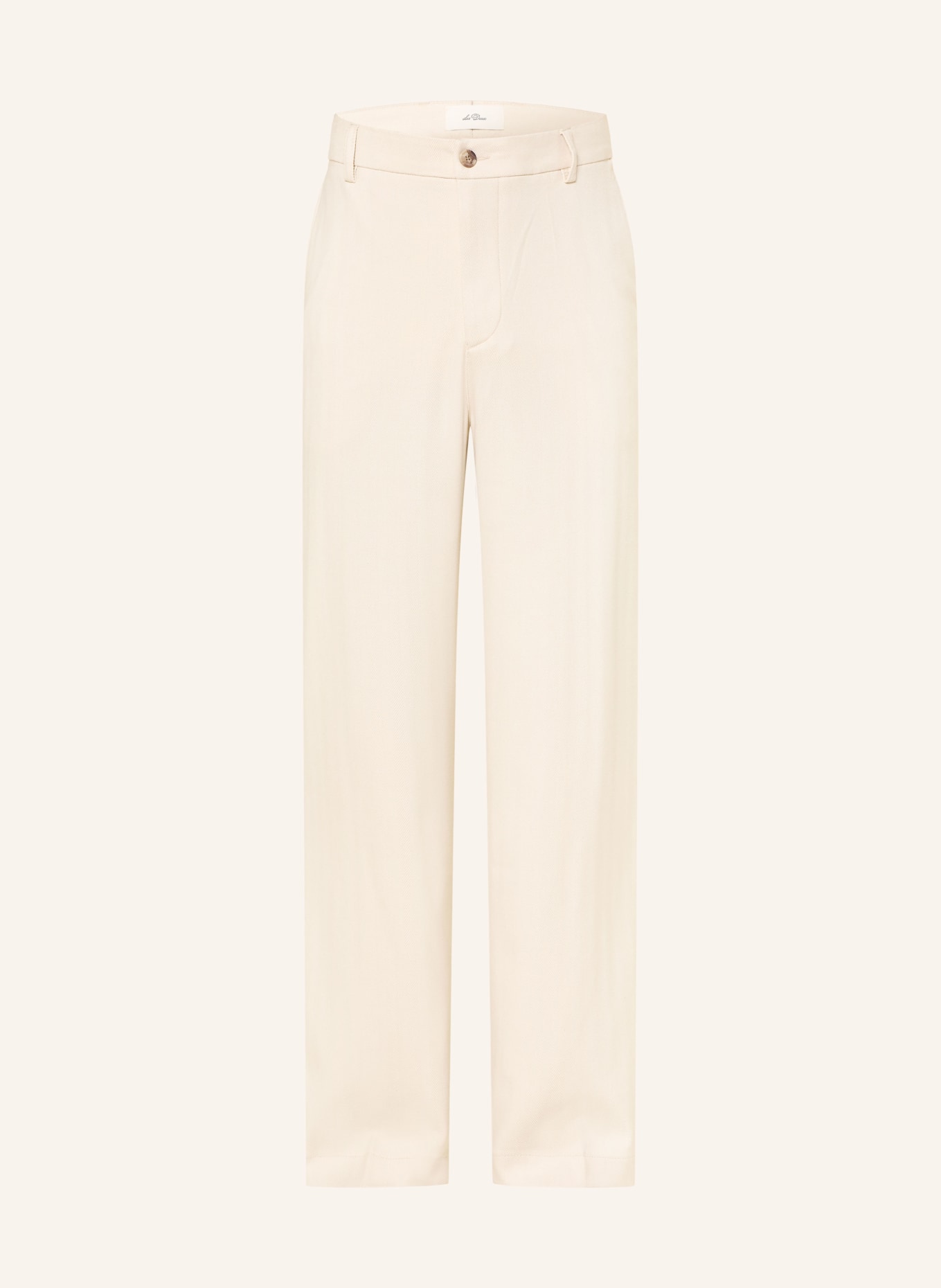 LES DEUX Pantalon chino coupe classique: MARRON CLAIR