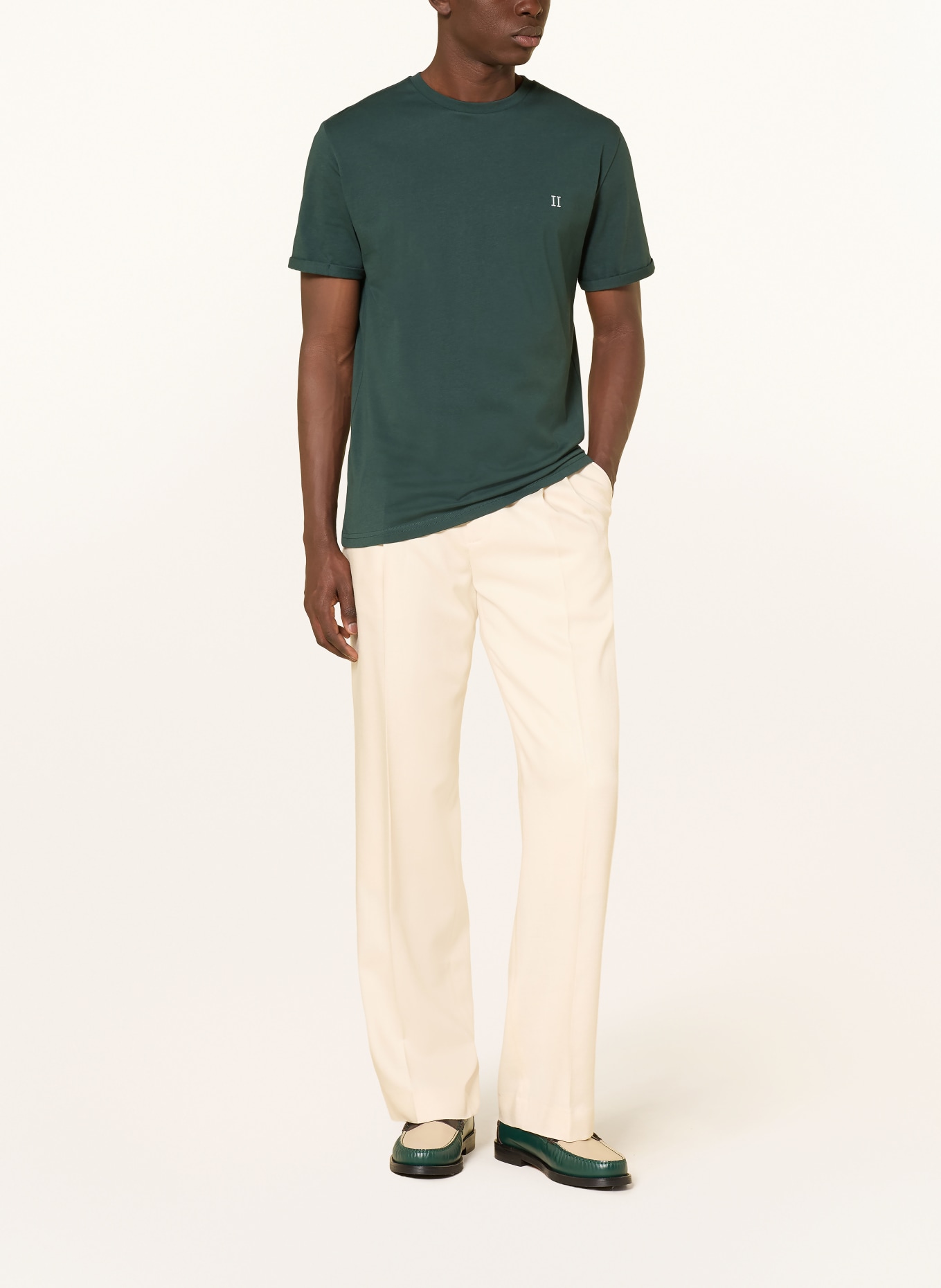 LES DEUX T-Shirt CORE: DUNKELGRÜN