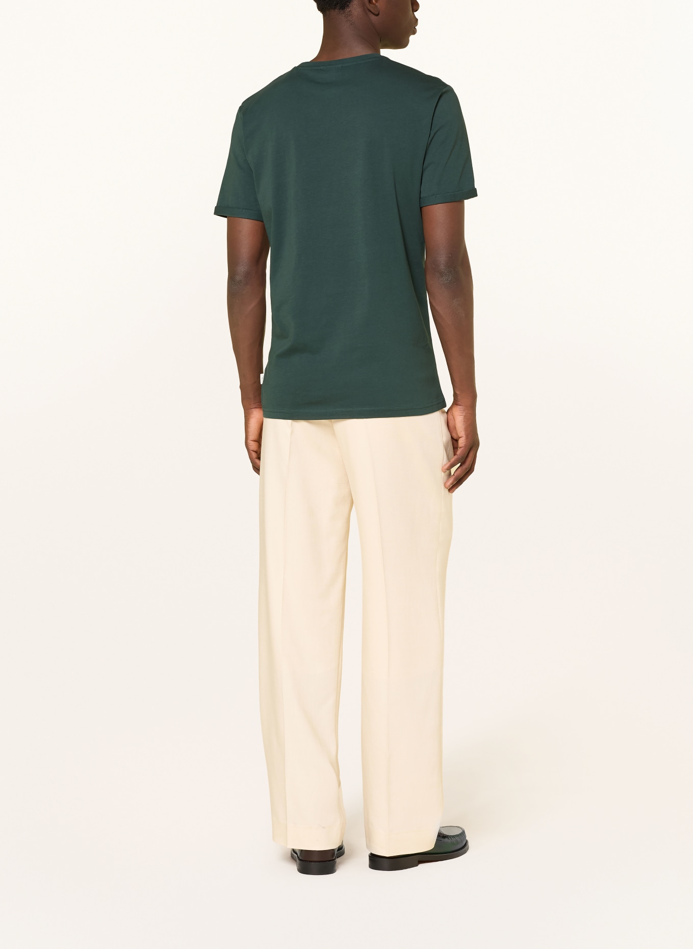 LES DEUX T-Shirt CORE: DUNKELGRÜN