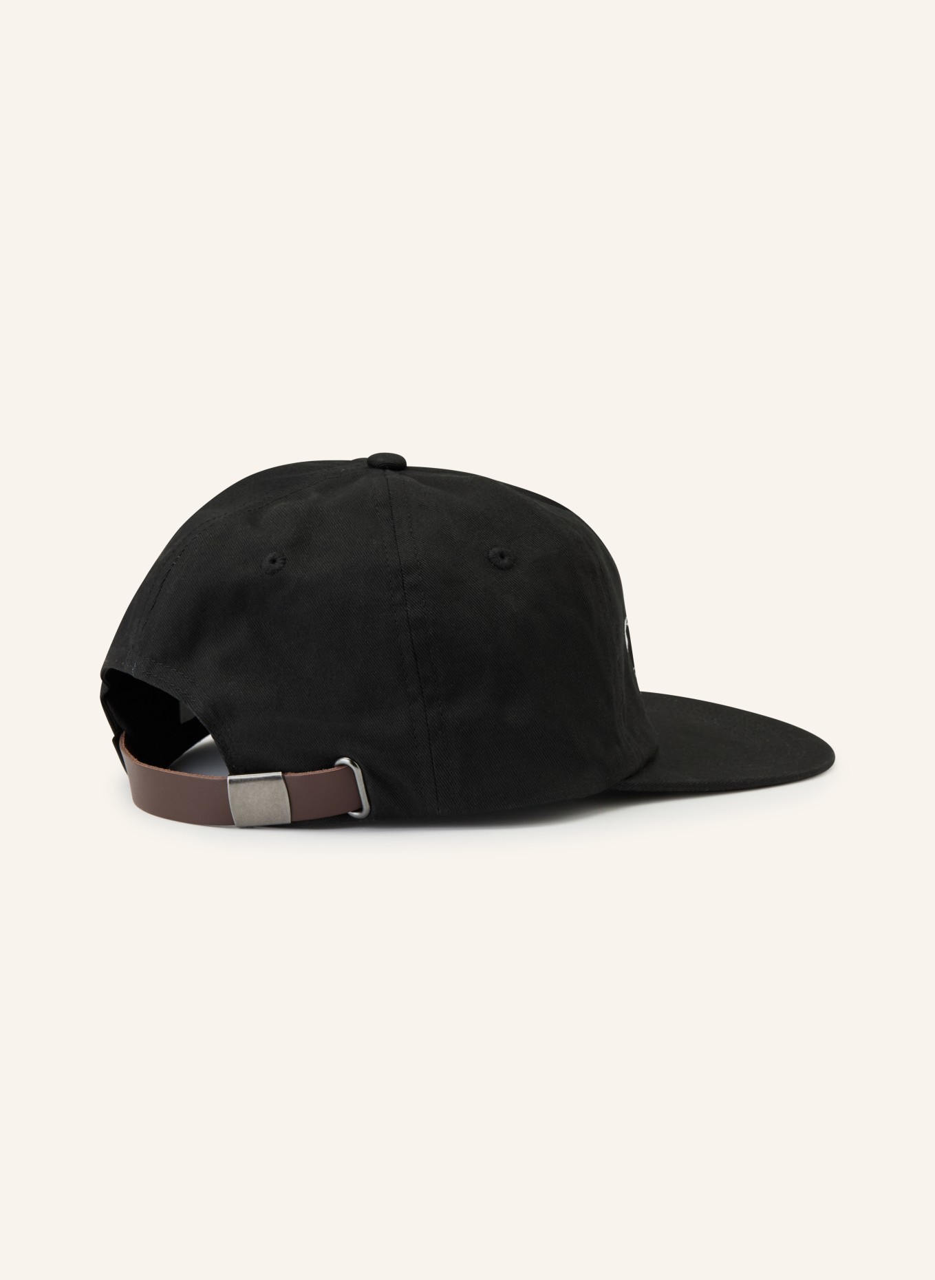 LES DEUX Cap IVY LEAGUE TWILL LETTERMAN CAP: BLACK
