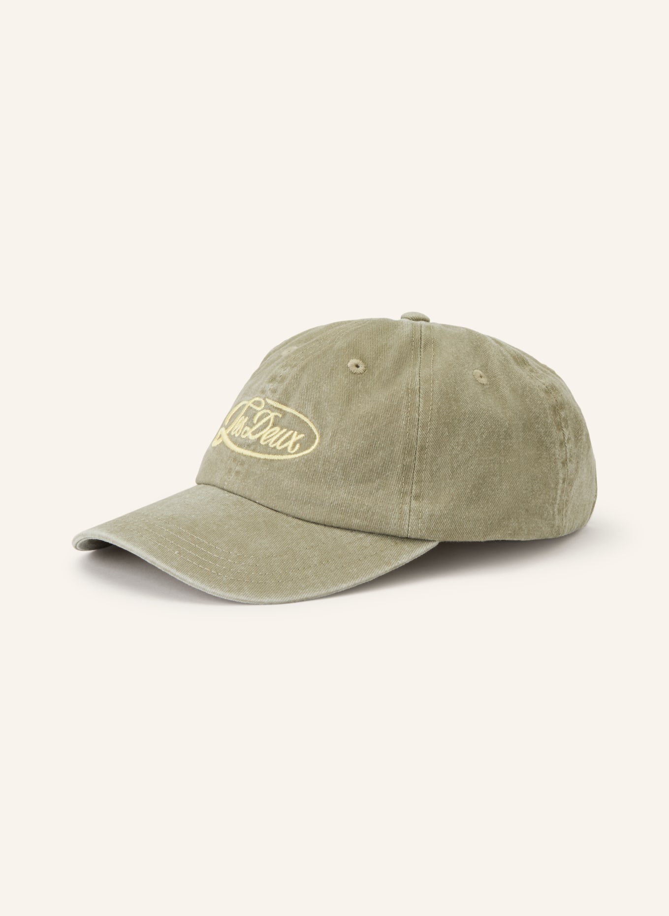 LES DEUX Cap: OLIVE / LIGHT YELLOW