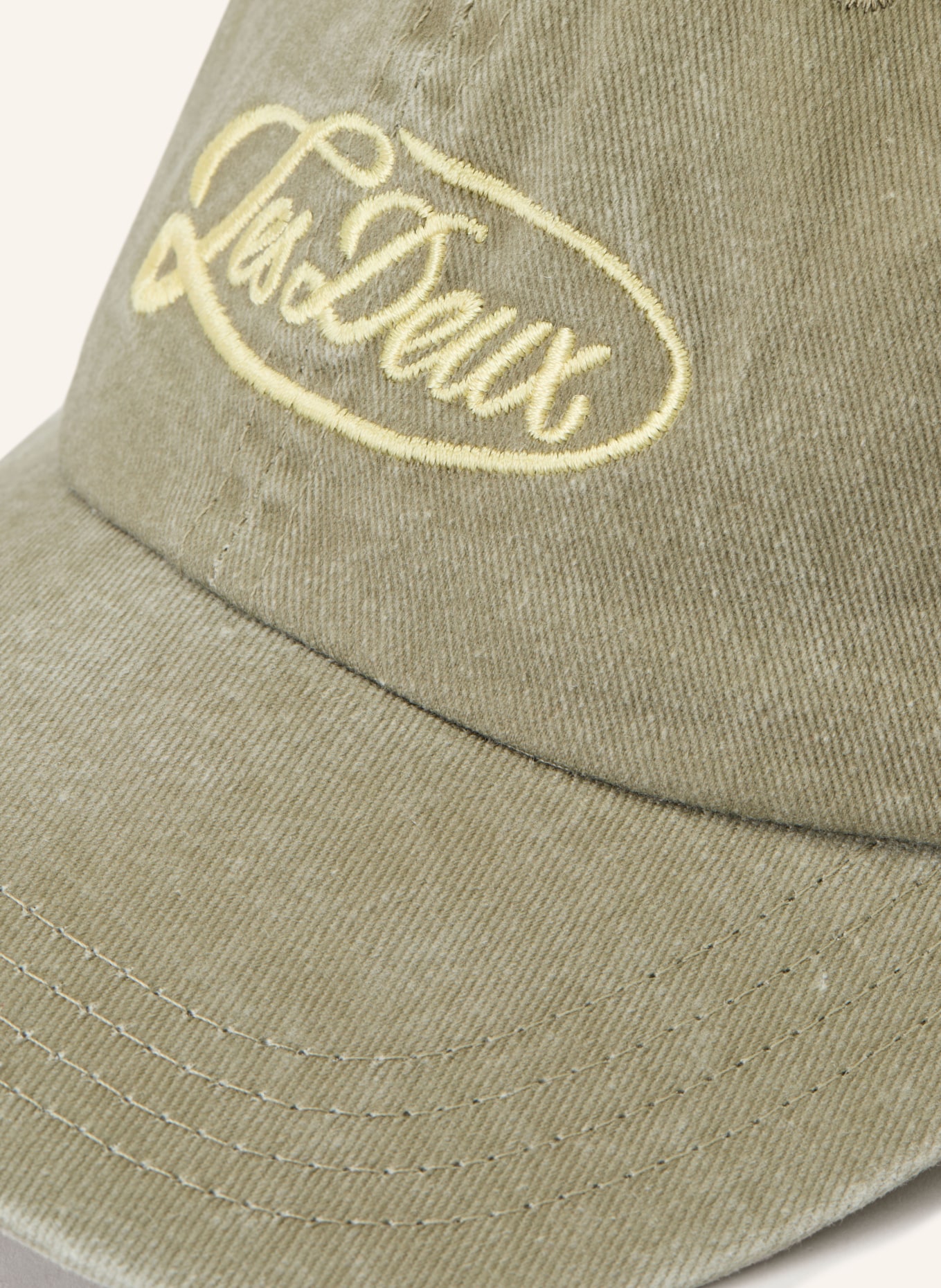 LES DEUX Cap: OLIVE / LIGHT YELLOW