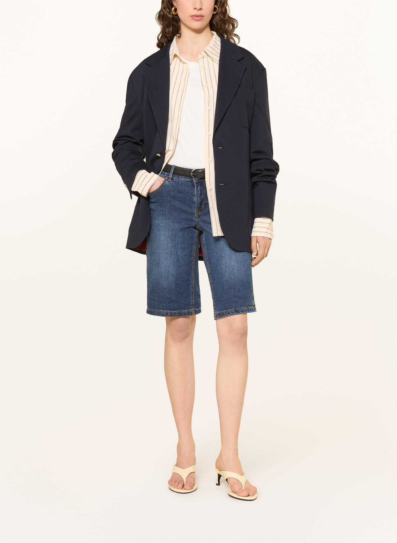 Buena Vista Short en jean ITALY: 5222 dark stone