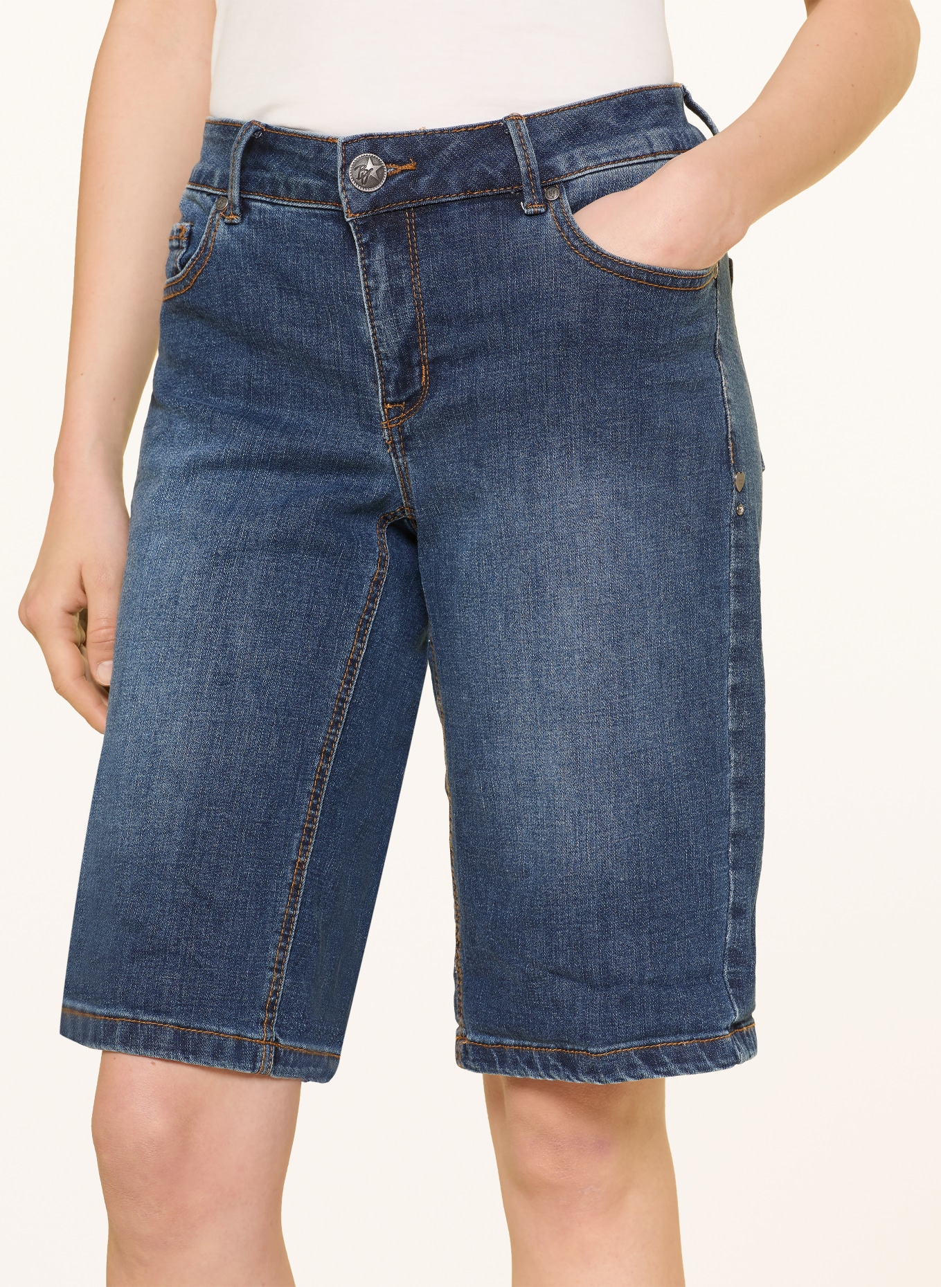 Buena Vista Short en jean ITALY: 5222 dark stone