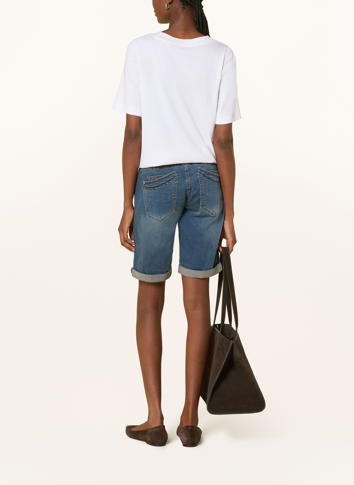 Buena Vista Džínové bermudy: 4452 dark stone