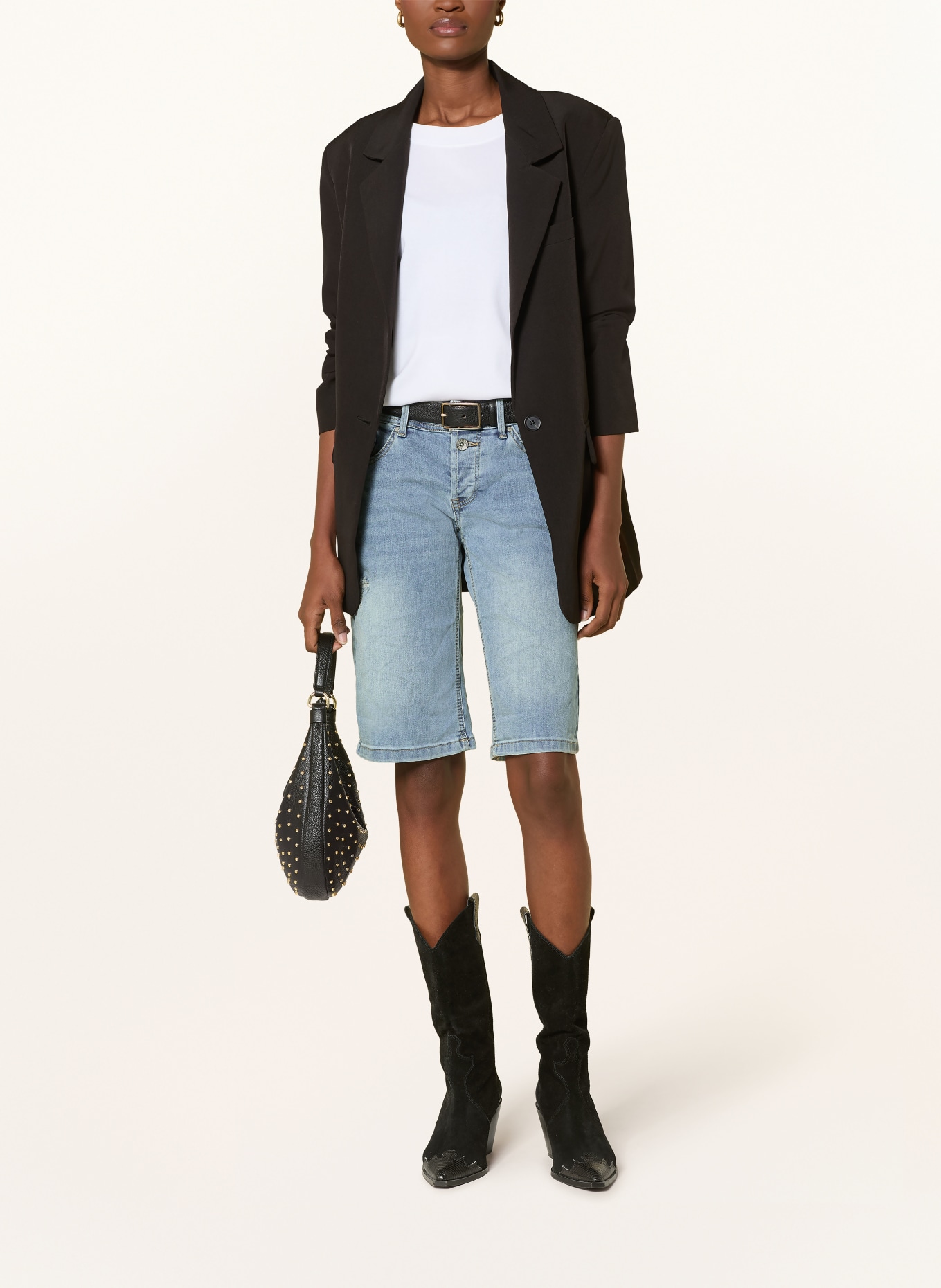 Buena Vista Jeans-Bermudas: 7972 light destroyed