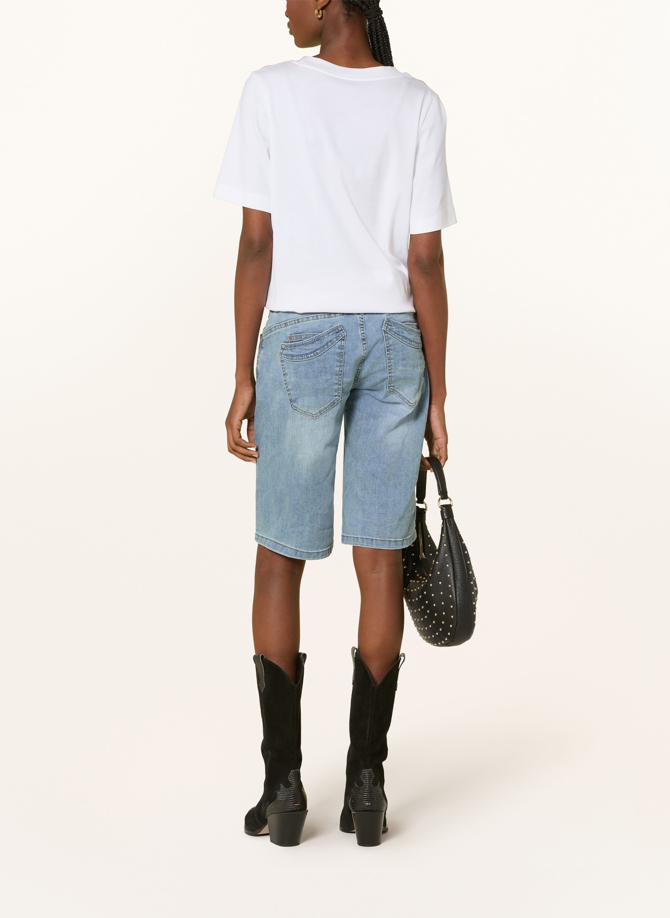 Buena Vista Jeans-Bermudas: 7972 light destroyed