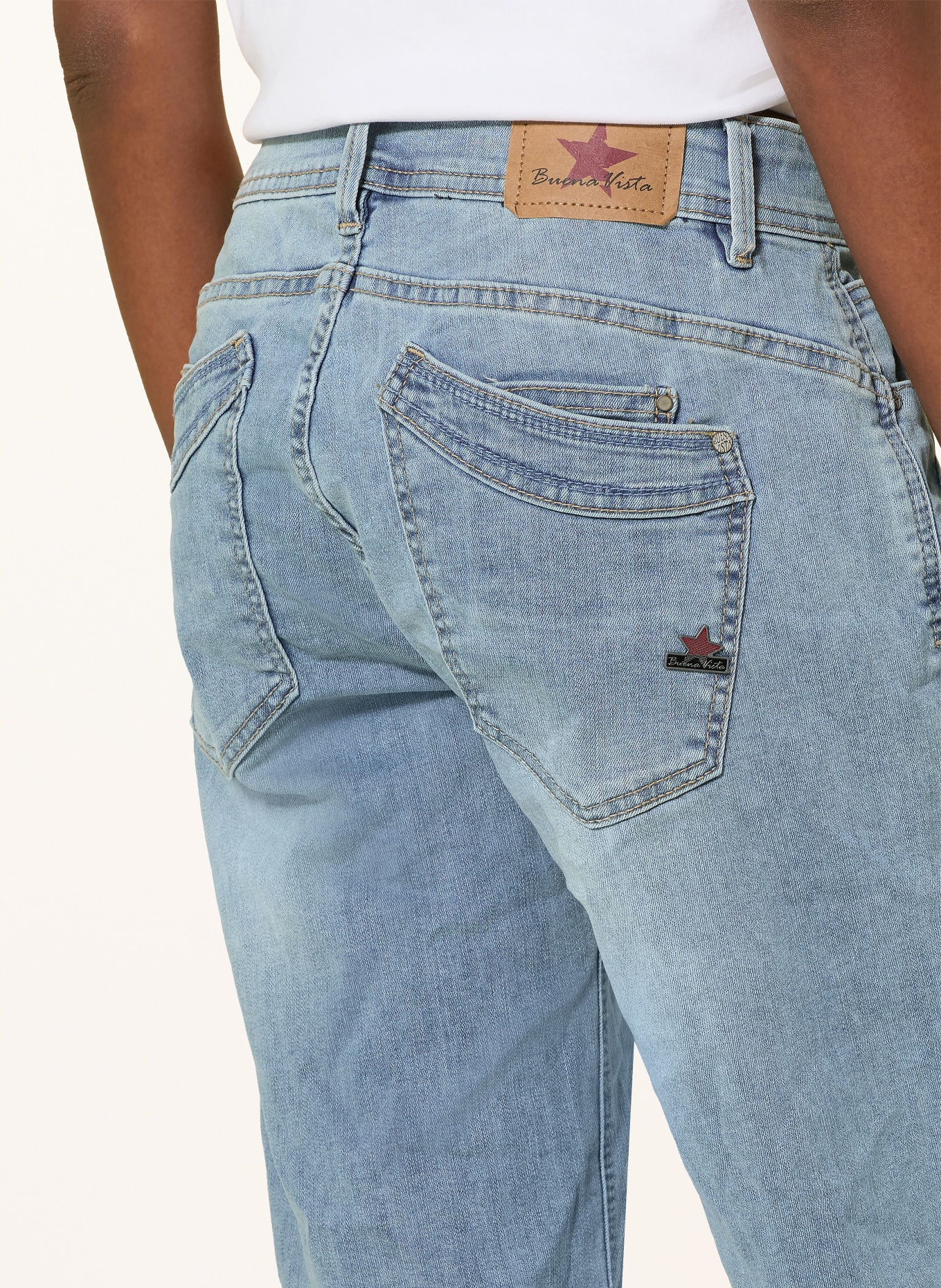 Buena Vista Jeans-Bermudas: 7972 light destroyed