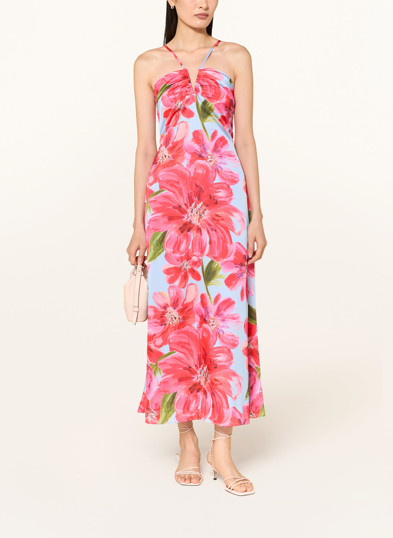 ADRIANNA PAPELL Kleid: PINK / HELLBLAU