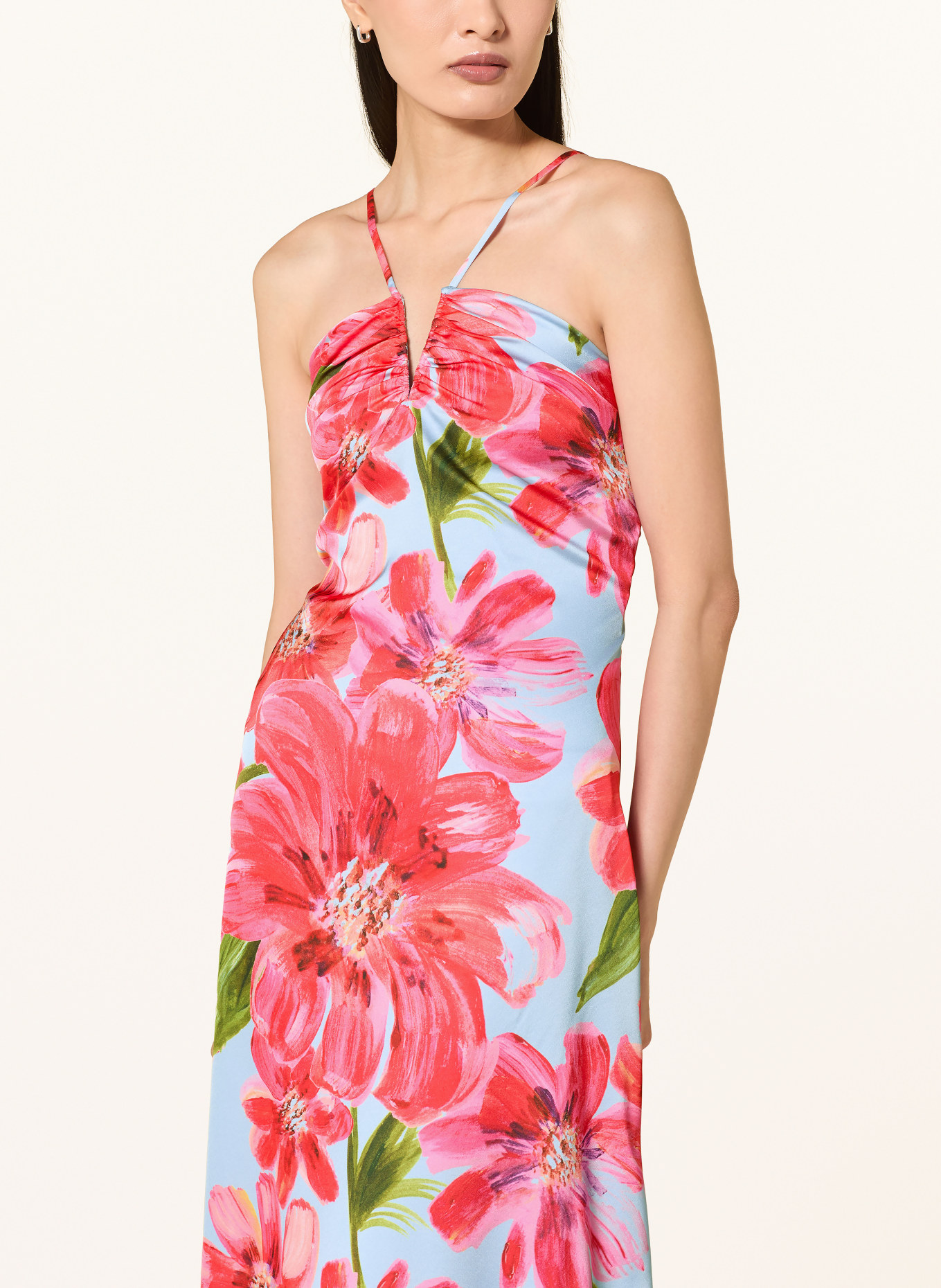 ADRIANNA PAPELL Kleid: PINK / HELLBLAU