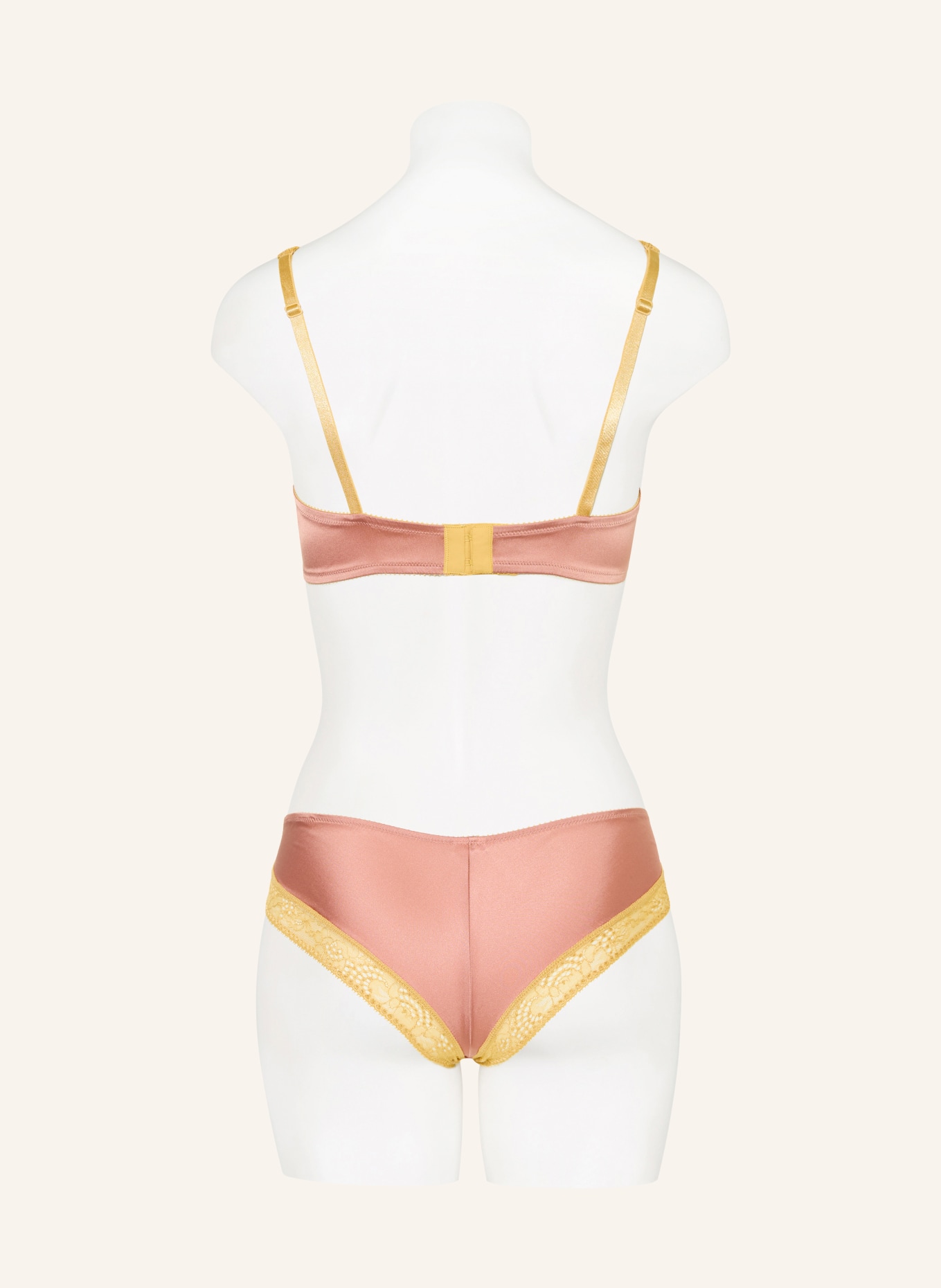ERES COMPLICITÉ Underwire Bra with Silk: ROSE / GOLD