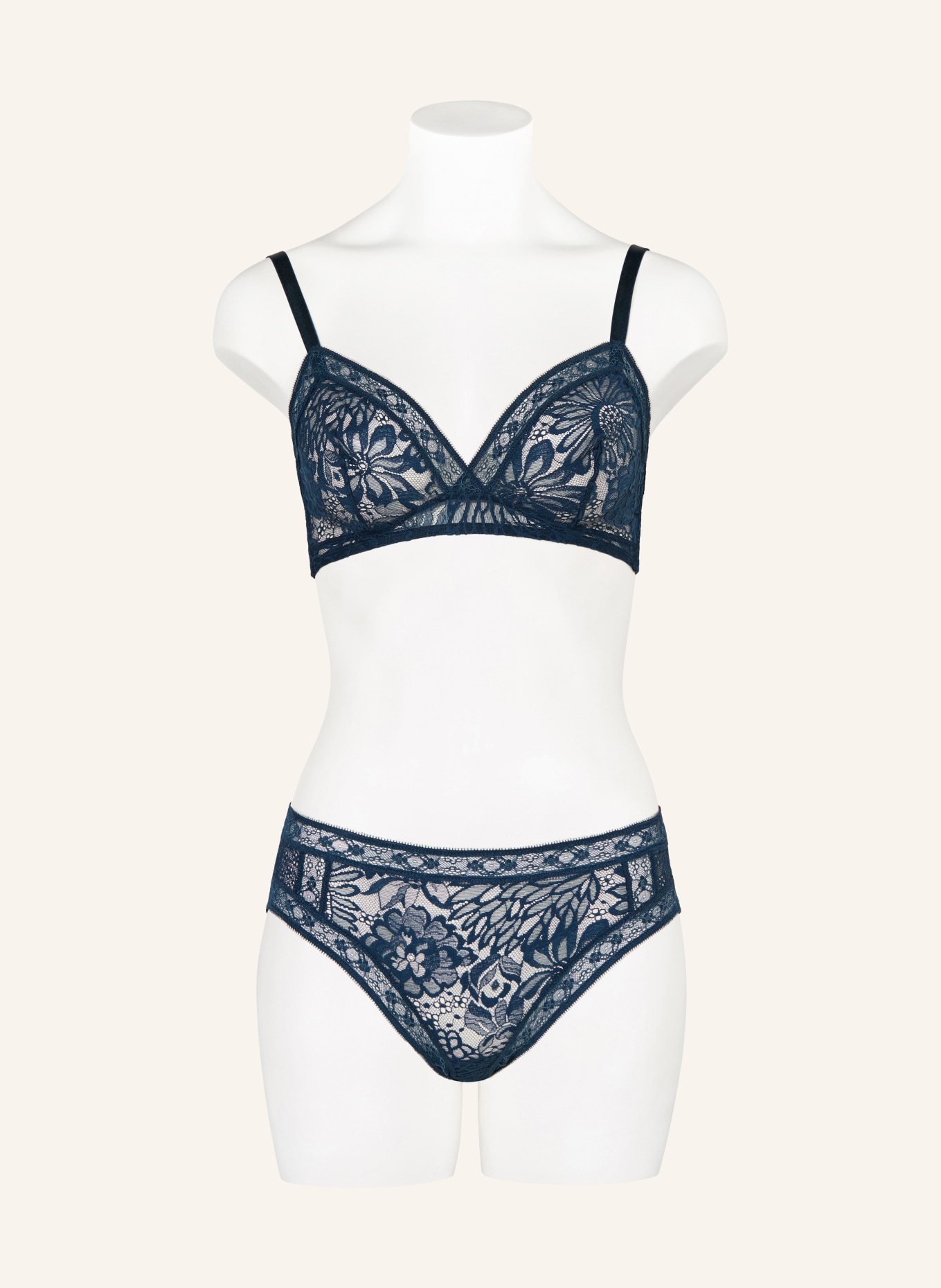 ERES VESTIGES Triangle Bra: DARK BLUE
