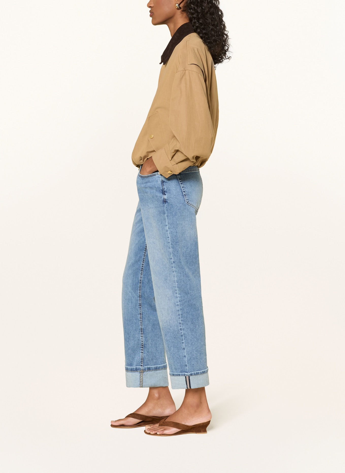 CAMBIO Cropped jeans GAIA: 5154 sun vibes used