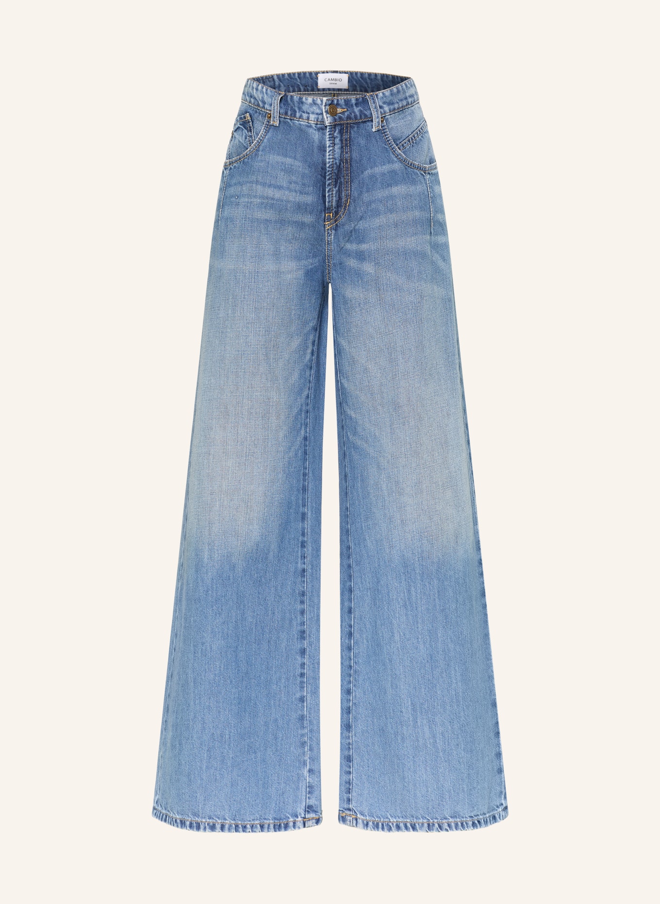 CAMBIO Džíny s širokými nohavicemi PALAZZO ADVANCE: 5194 city indigo