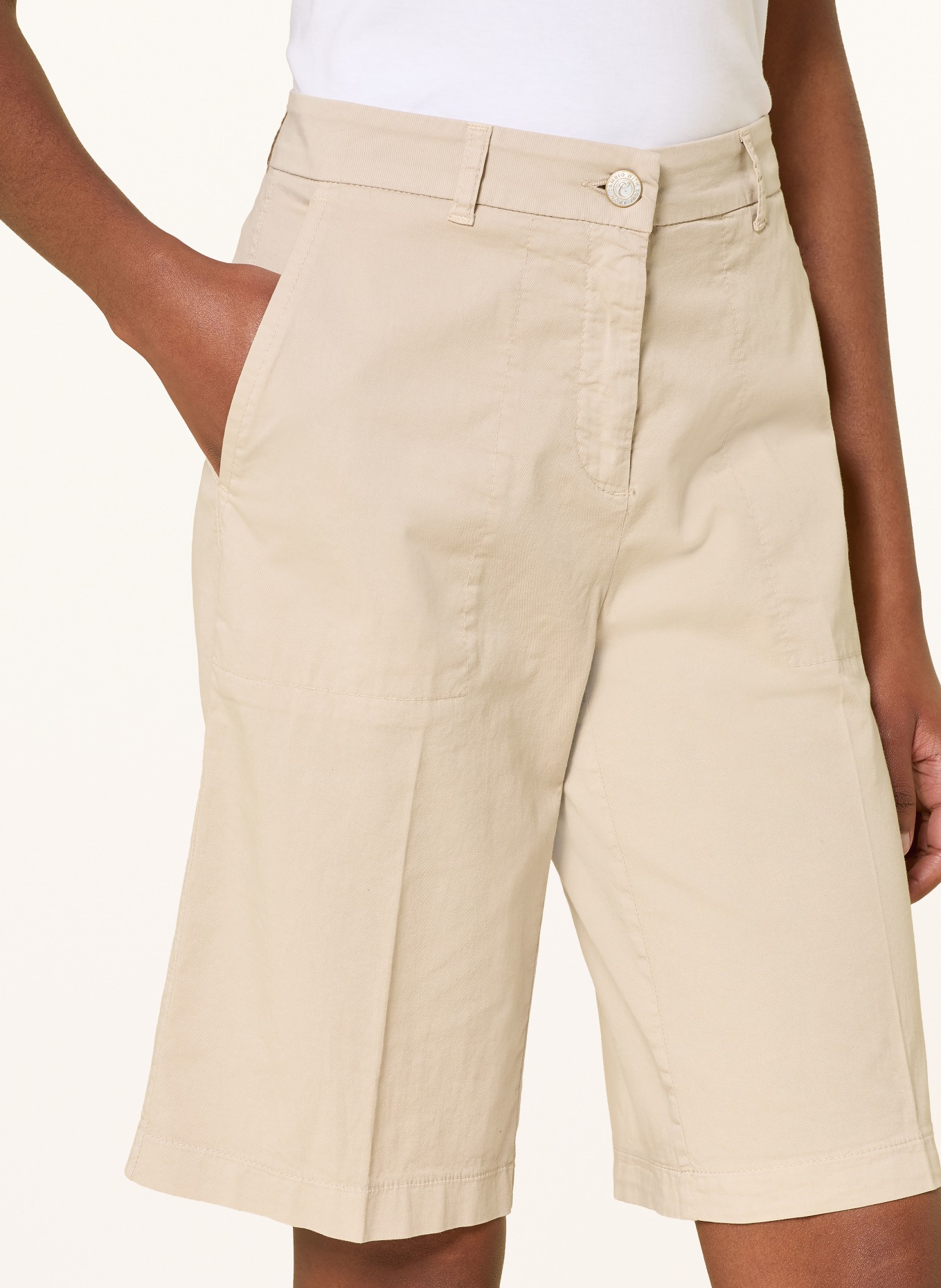 CAMBIO Bermudas: BEIGE