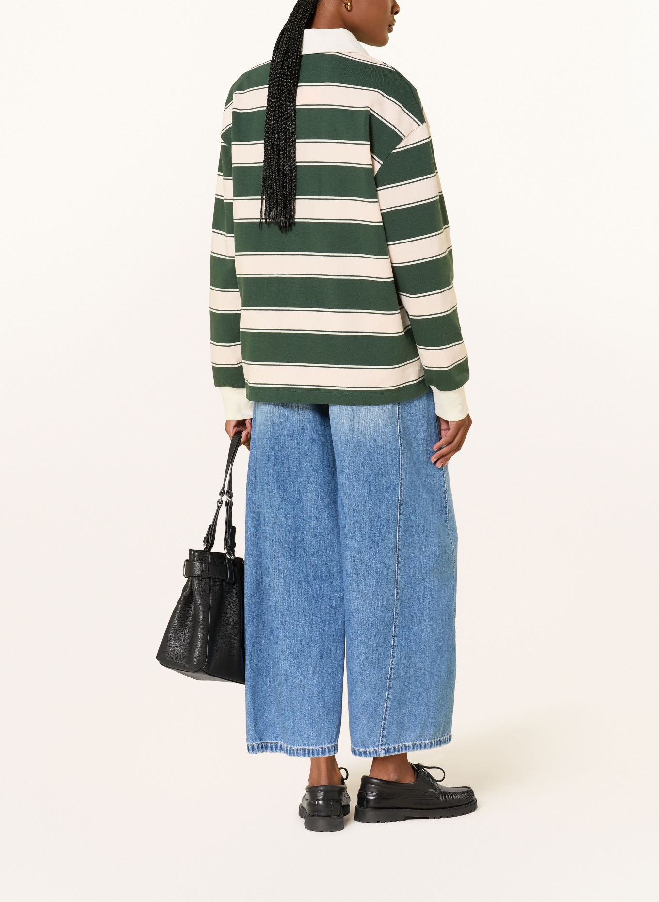 CAMBIO Džíny-culotte ORLA: 5212 steel wave