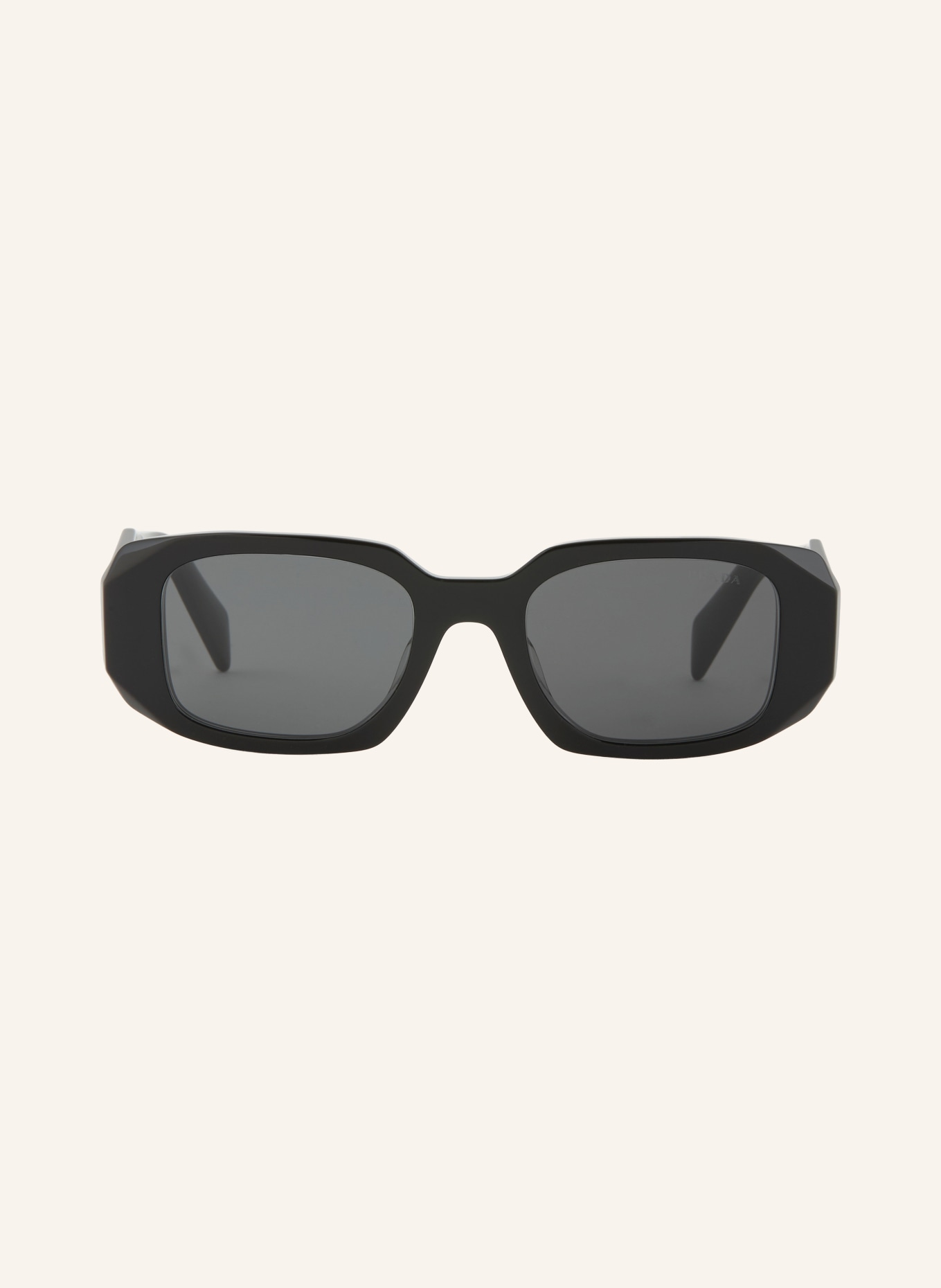 PRADA Sonnenbrille PR 17WSF: SCHWARZ/ DUNKELGRAU