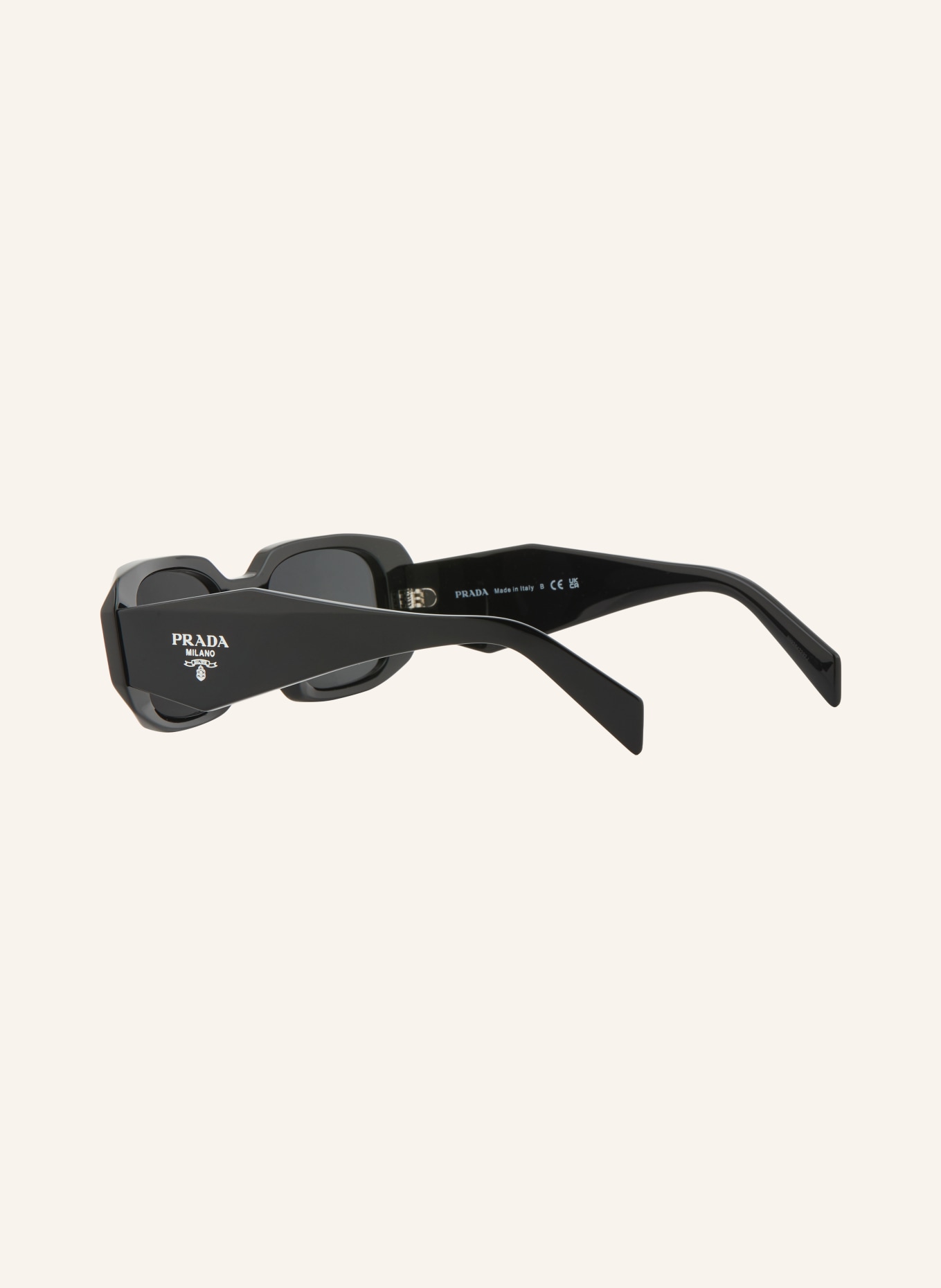 PRADA Sonnenbrille PR 17WSF: SCHWARZ/ DUNKELGRAU