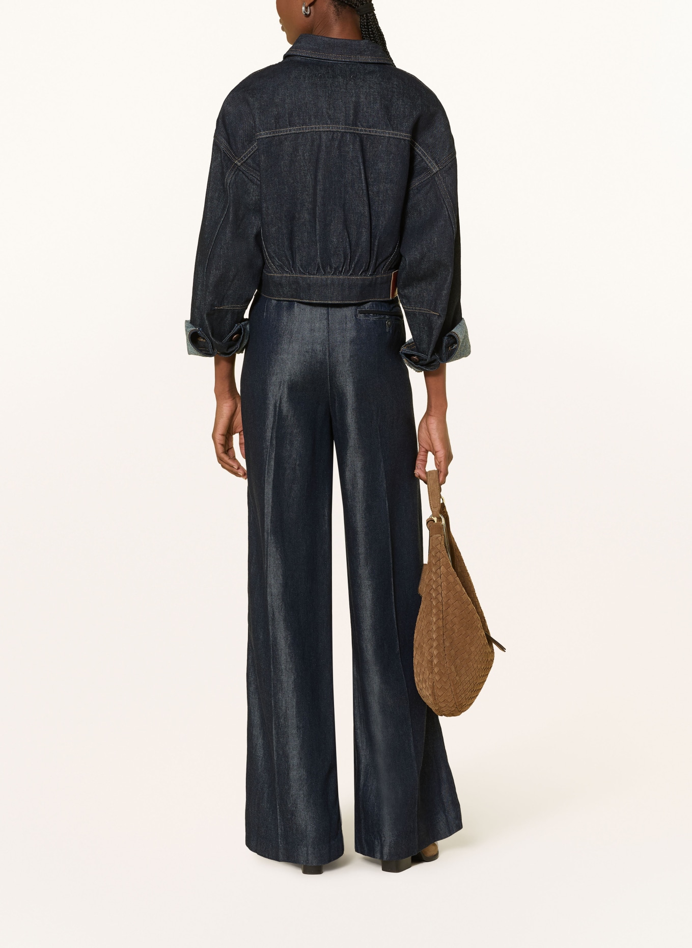 G-Star Dżinsy z szerokimi nogawkami FLUID: 082 RINSED