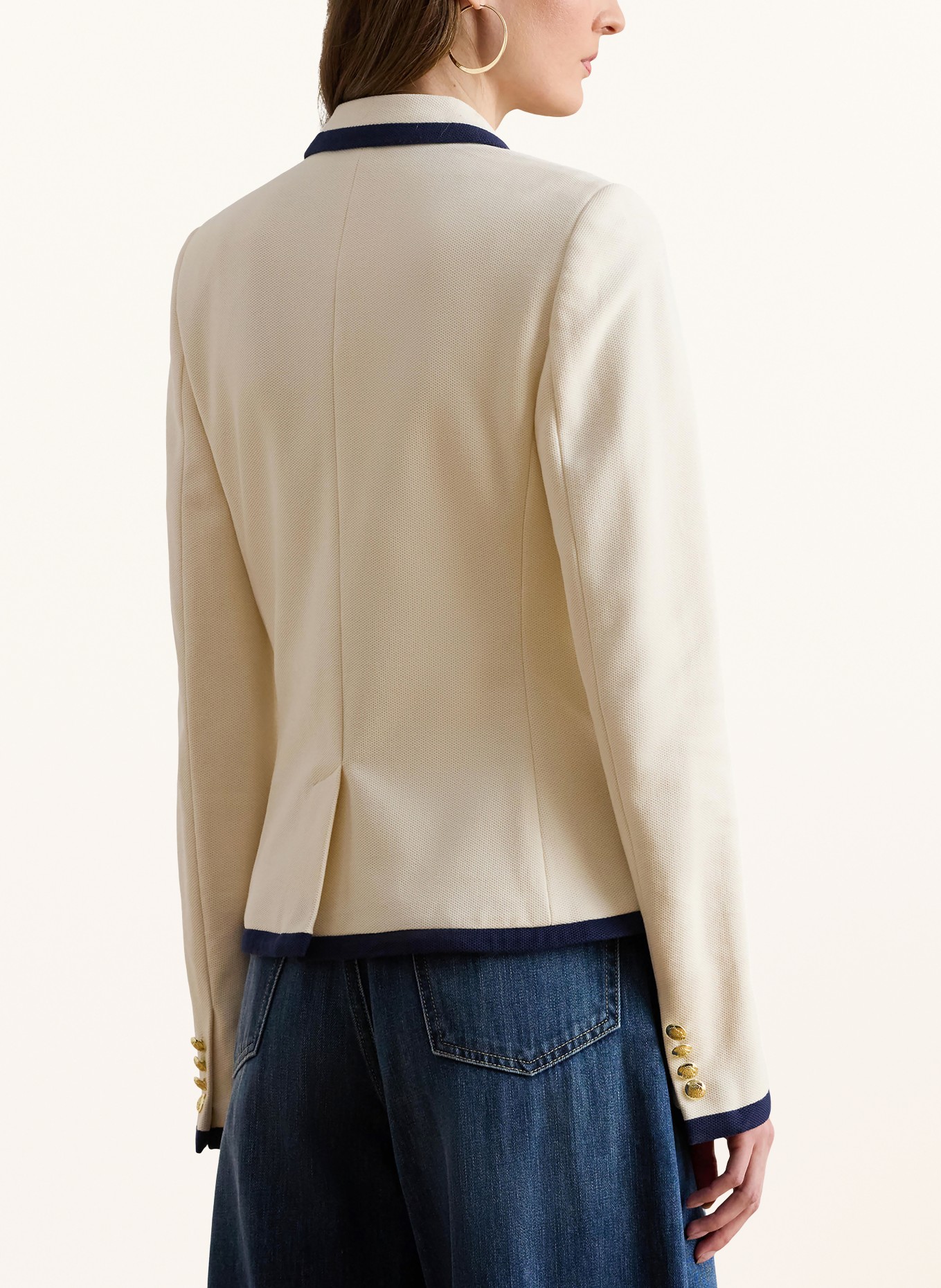 LAUREN RALPH LAUREN sako: BÉŽOVÁ / TMAVĚ MODRÁ