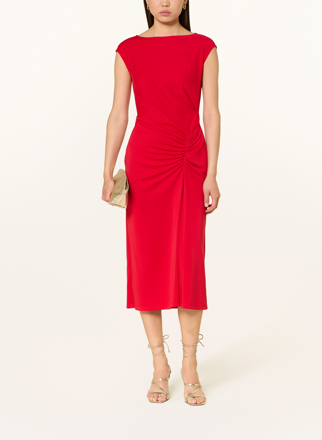 LAUREN RALPH LAUREN Kleid: ROT