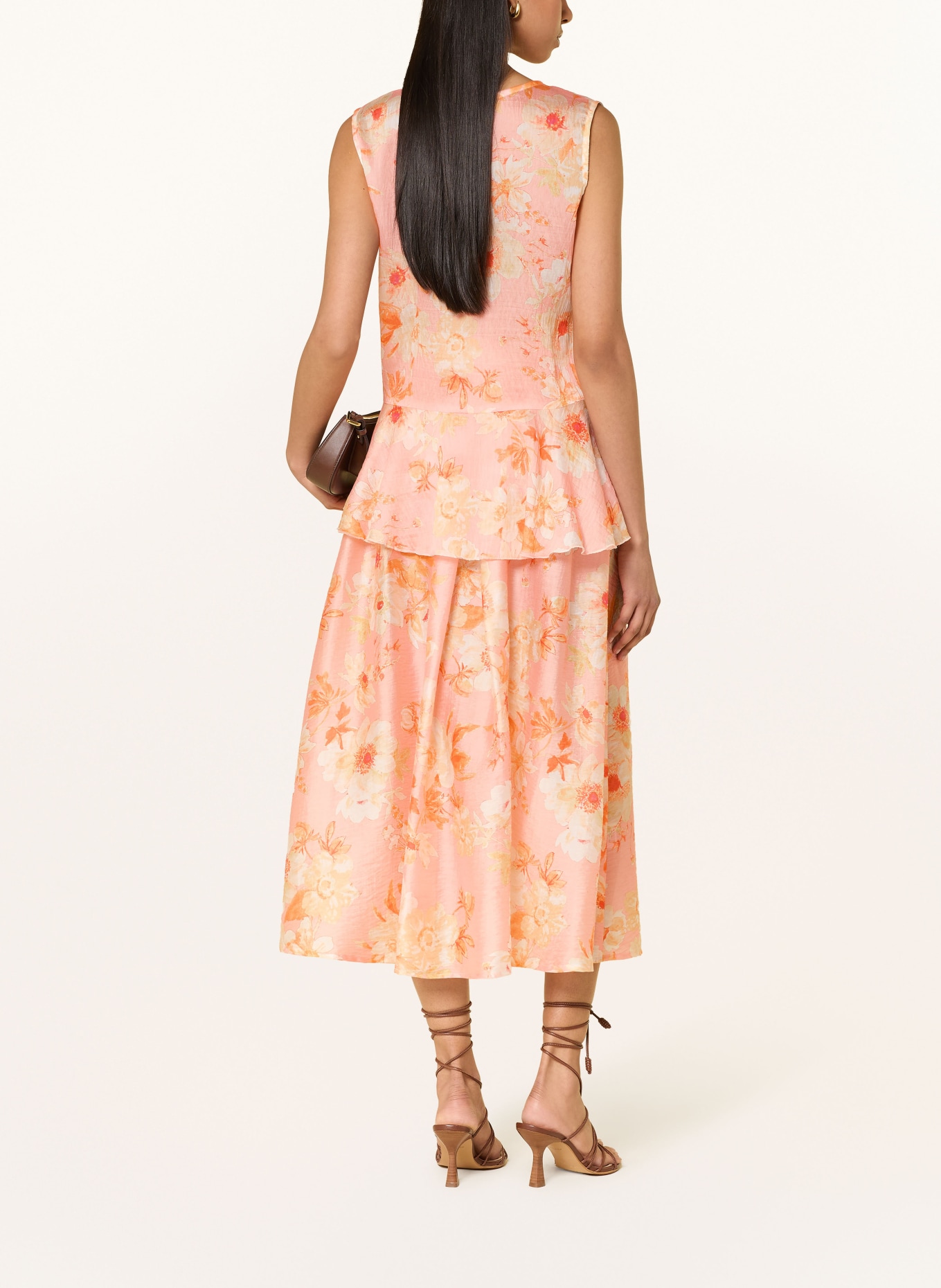 Ana Alcazar blouse: ROSE / CRÈME / ORANGE