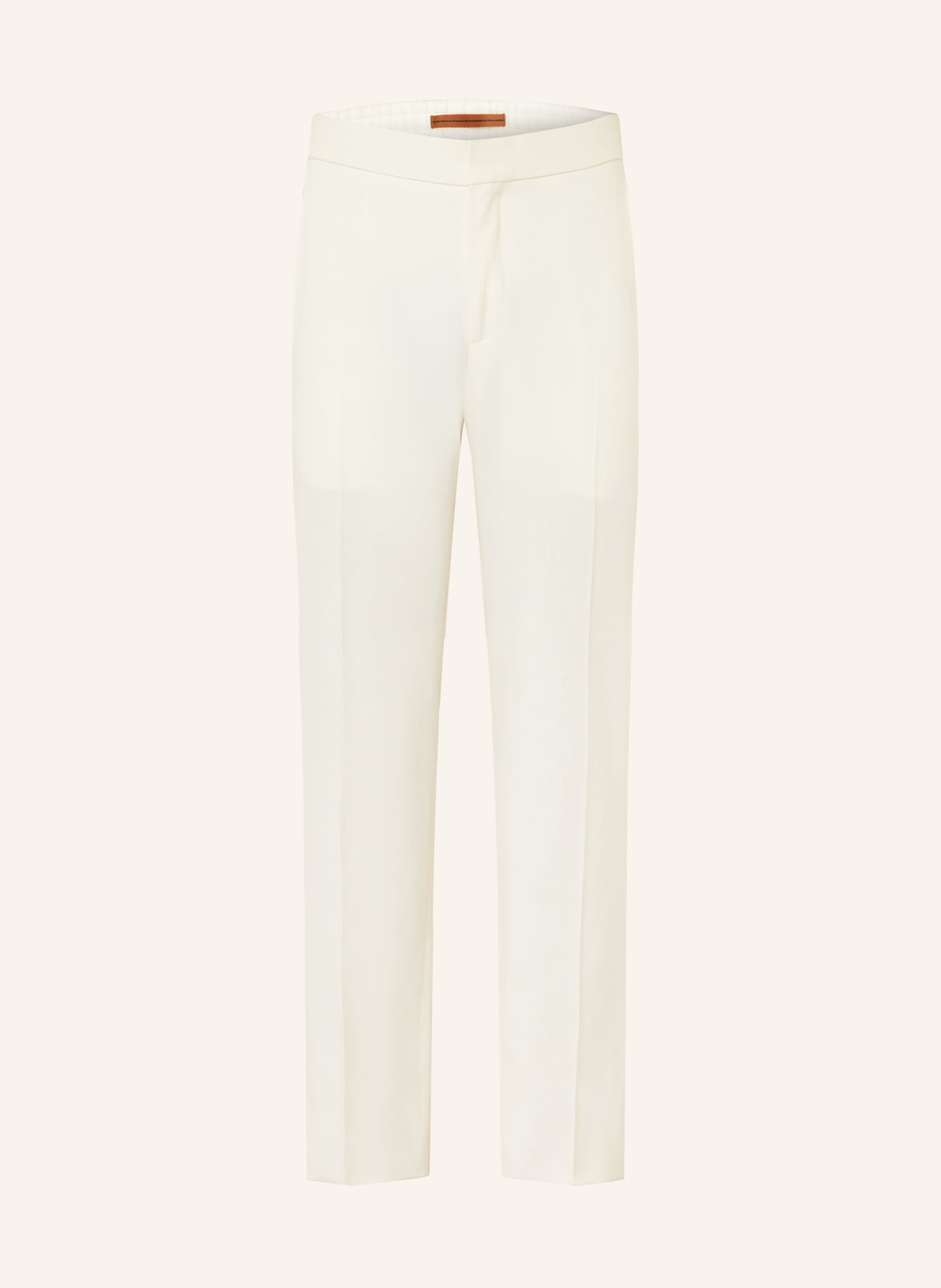 ZEGNA Pantalon chino OASI coupe classique: BLANC