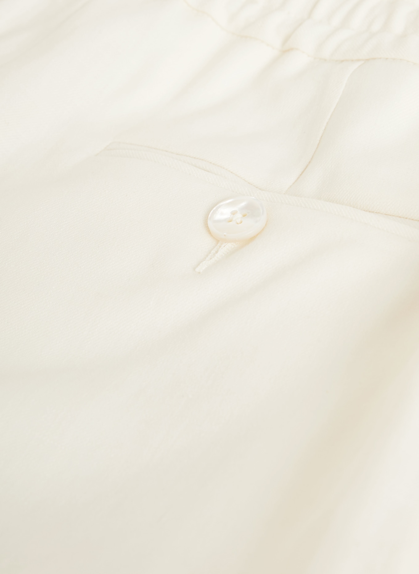 ZEGNA Pantalon chino OASI coupe classique: BLANC