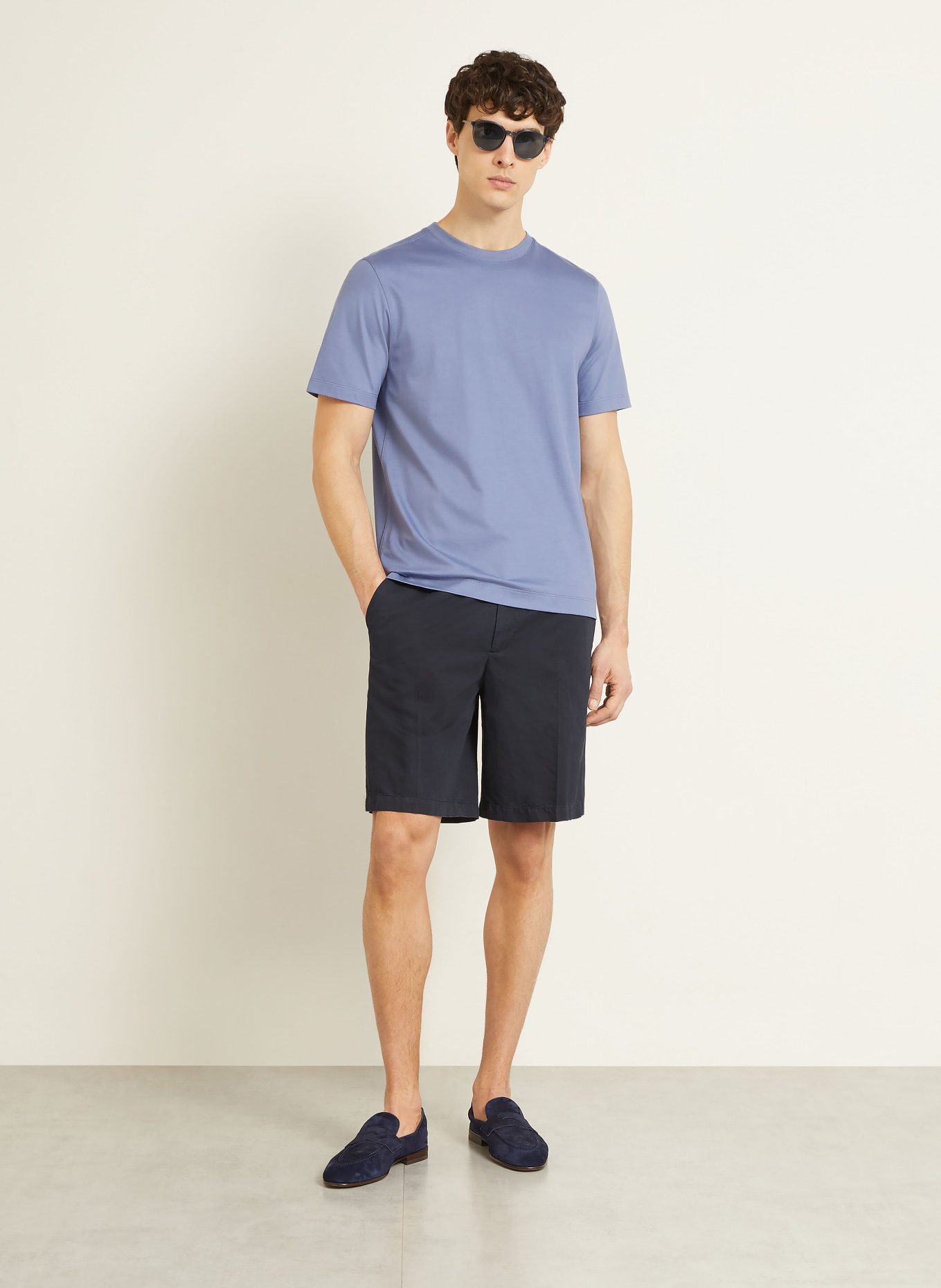 ZEGNA T-shirt: BLEU