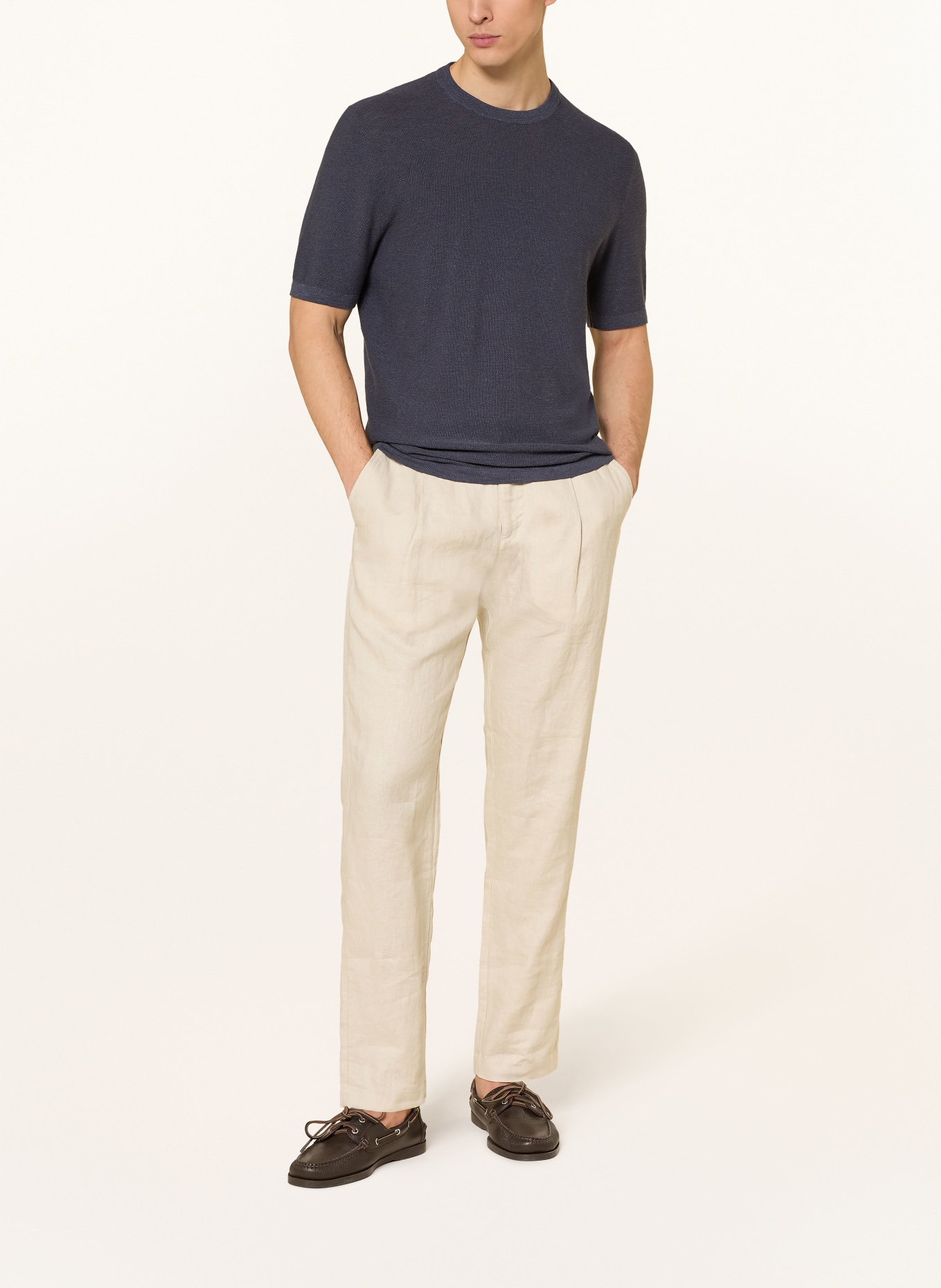 Marc O'Polo Strickshirt: DUNKELBLAU