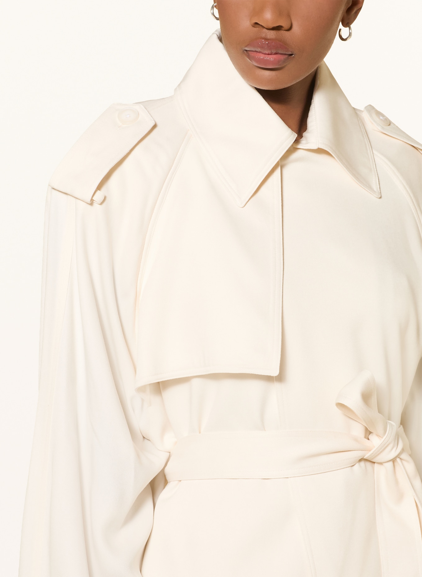 The Frankie Shop Trench-Jacke ELVA: WEISS