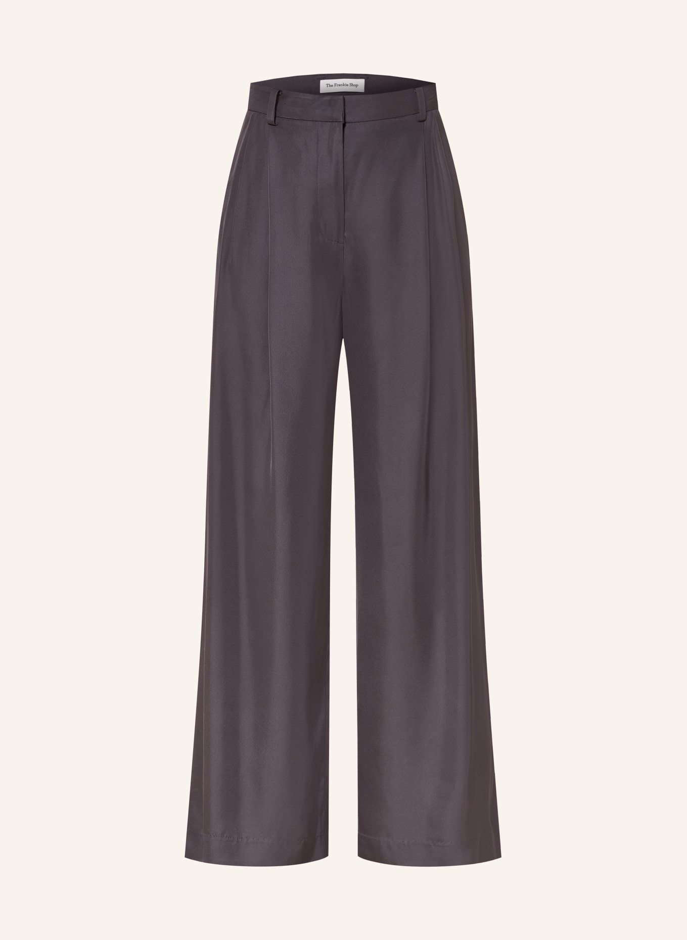 The Frankie Shop MARFA Marle Pants: DARK GRAY