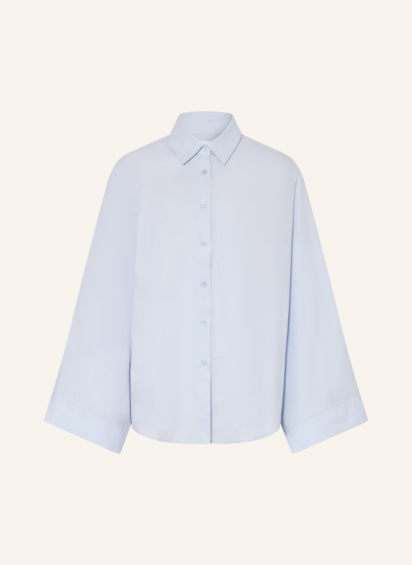 The Frankie Shop TILA Shirt Blouse: LIGHT BLUE