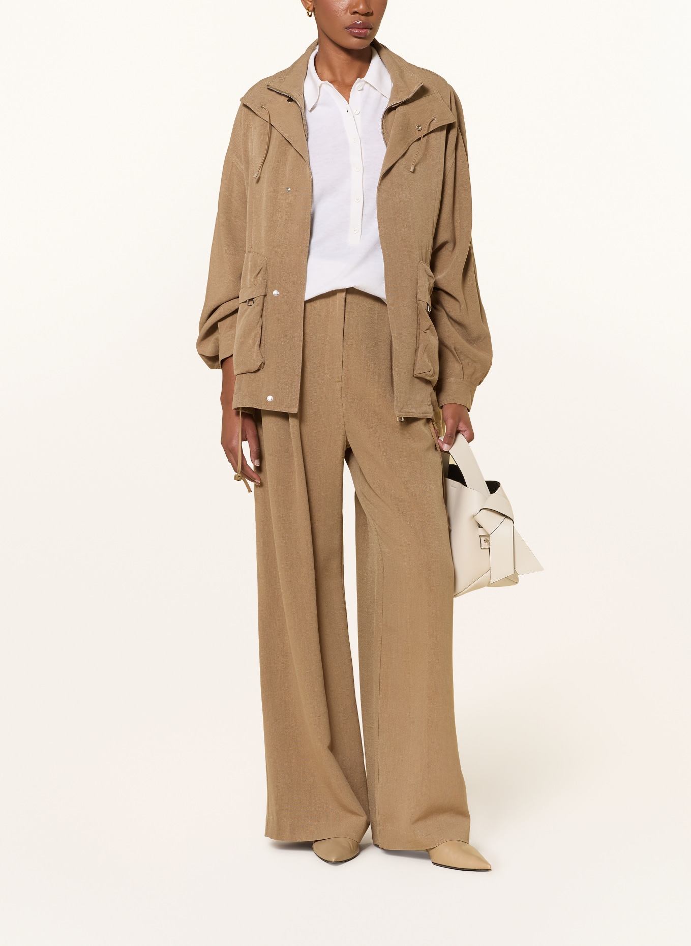 The Frankie Shop Kalhoty Marlene MARFA: VELBLOUDÍ