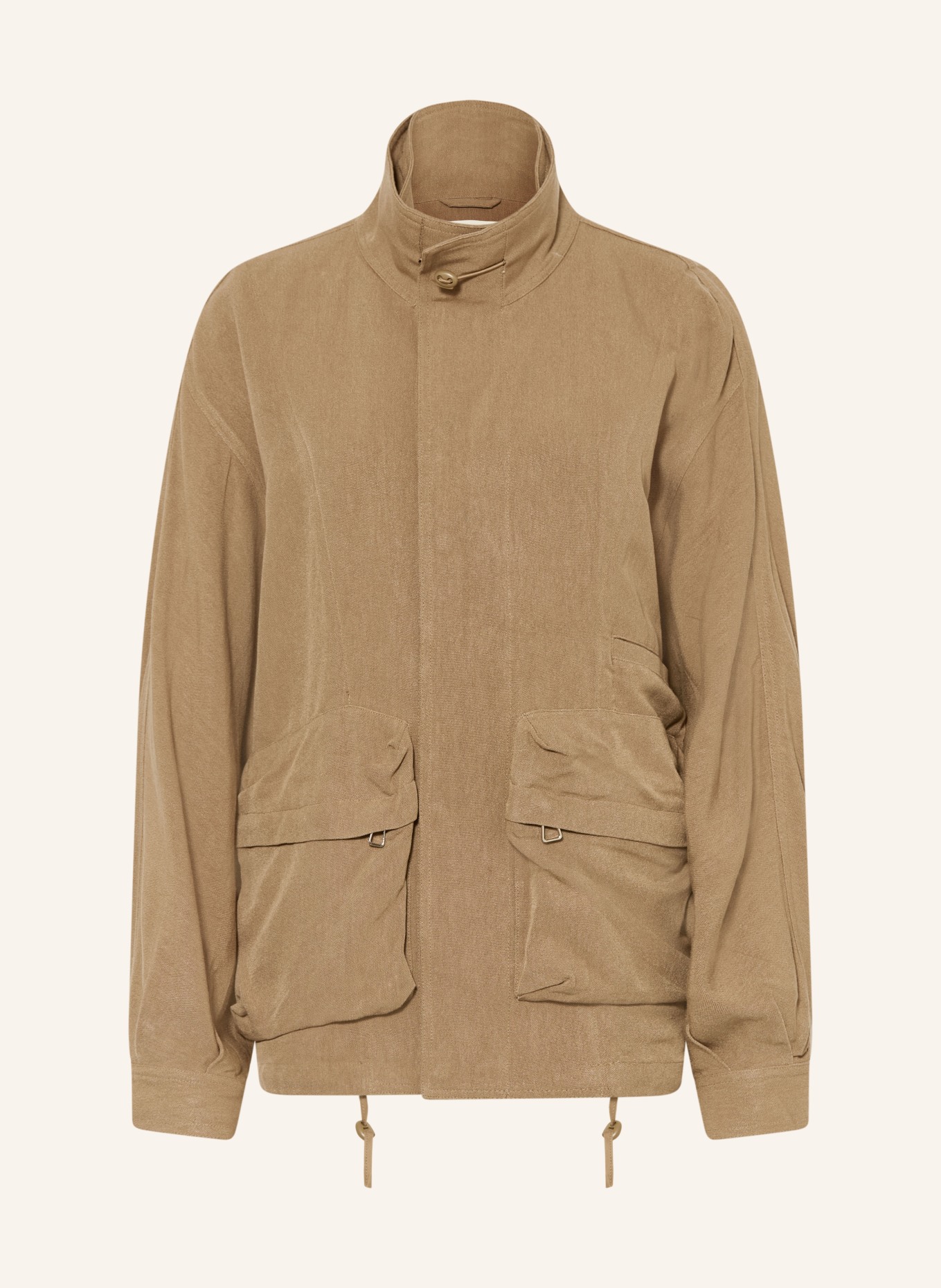 The Frankie Shop BREYA Jacket: BEIGE