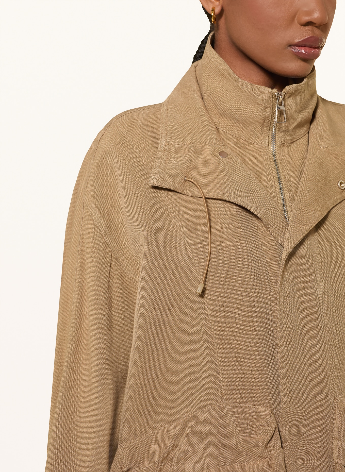 The Frankie Shop BREYA Jacket: BEIGE