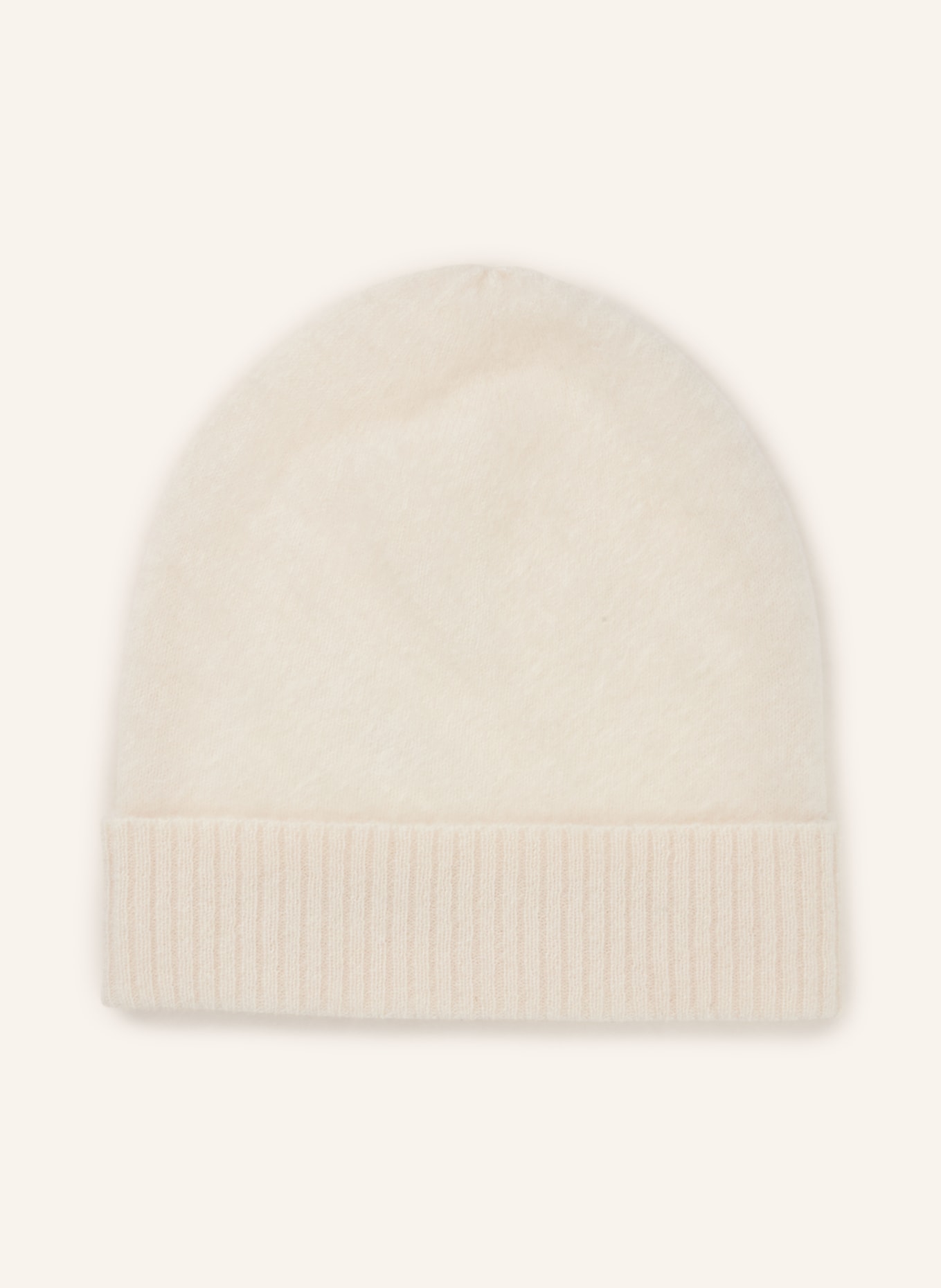 darling harbour Cashmere hat: ECRU