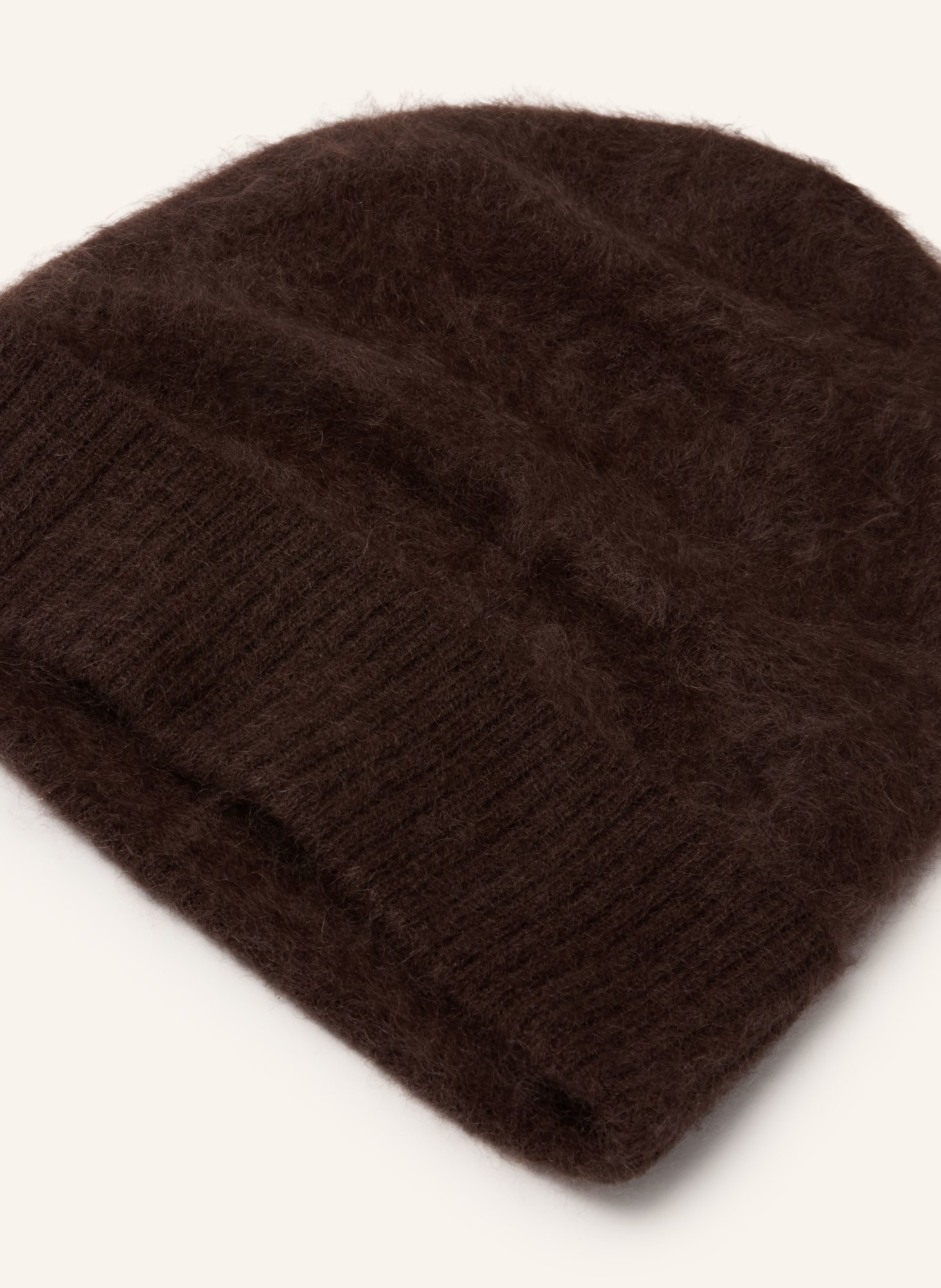darling harbour Cashmere hat: DARK BROWN