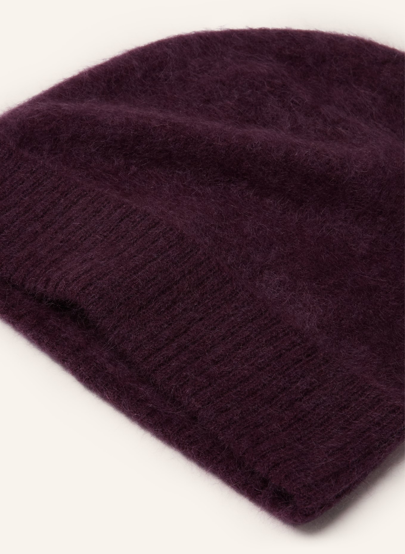 darling harbour Cashmere hat: DARK PURPLE