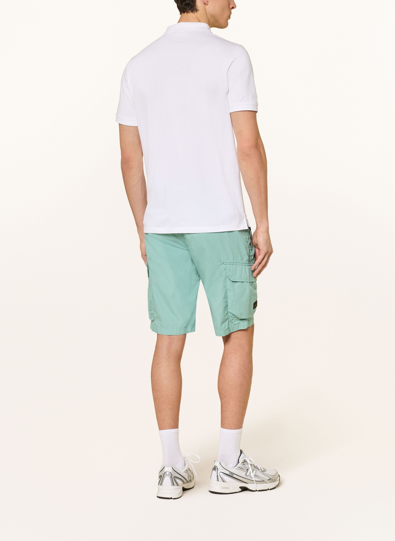 camel active Cargoshorts HOUSTON Regular Fit: NEONTÜRKIS