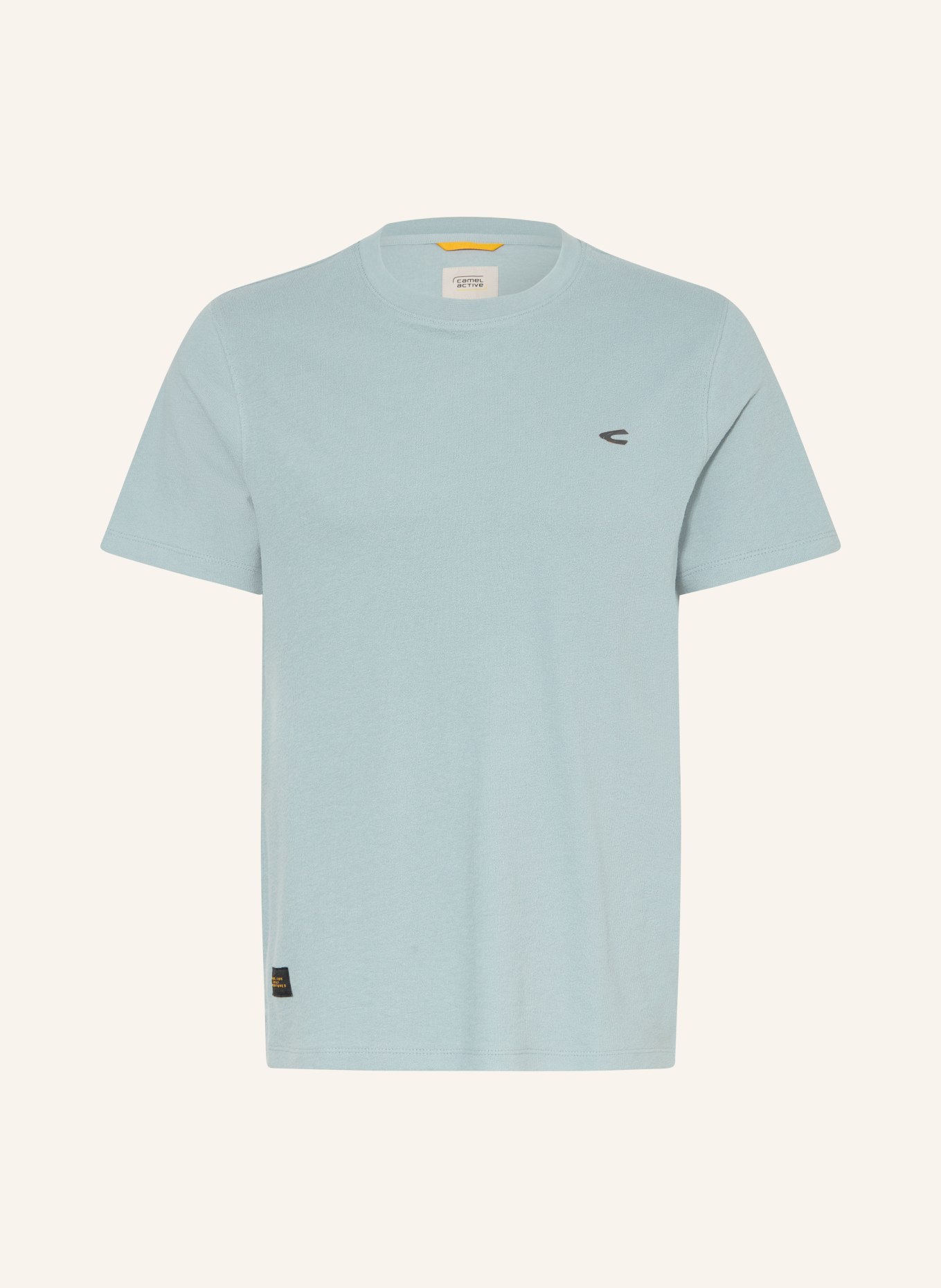 camel active T-Shirt aus Frottee: PETROL