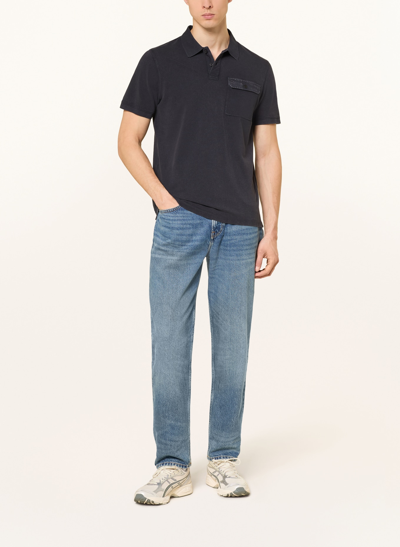 camel active Koszulka polo Piqué: CZIEMNOSZARY