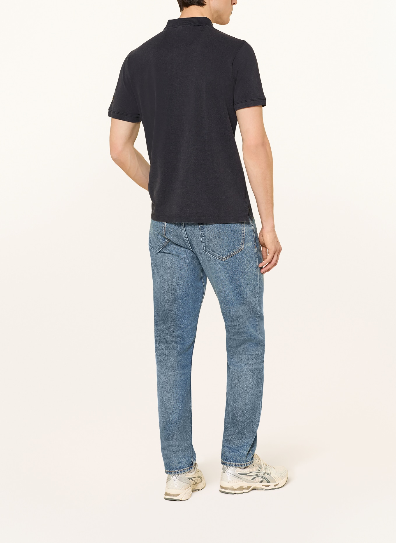 camel active Koszulka polo Piqué: CZIEMNOSZARY