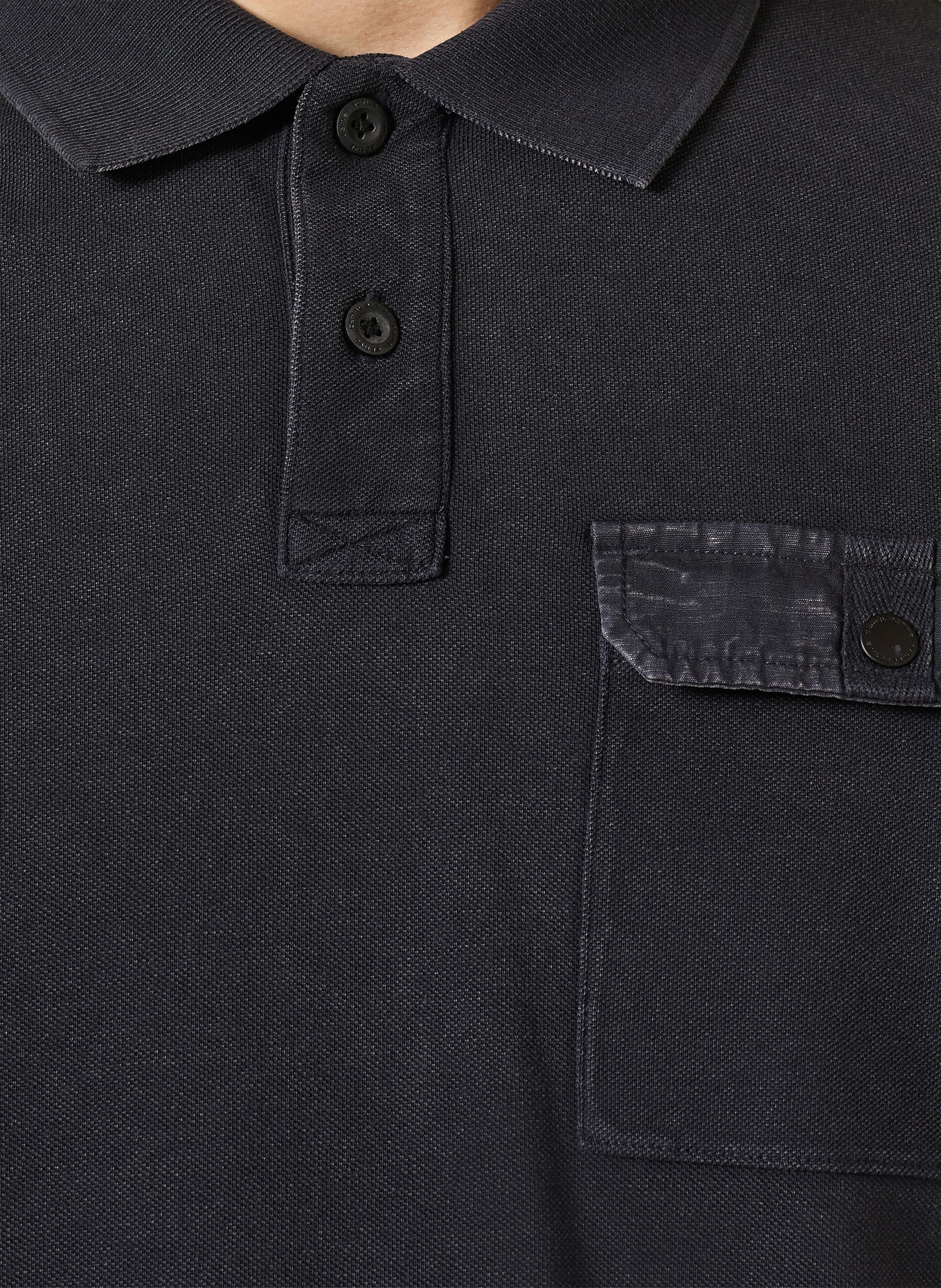 camel active Koszulka polo Piqué: CZIEMNOSZARY