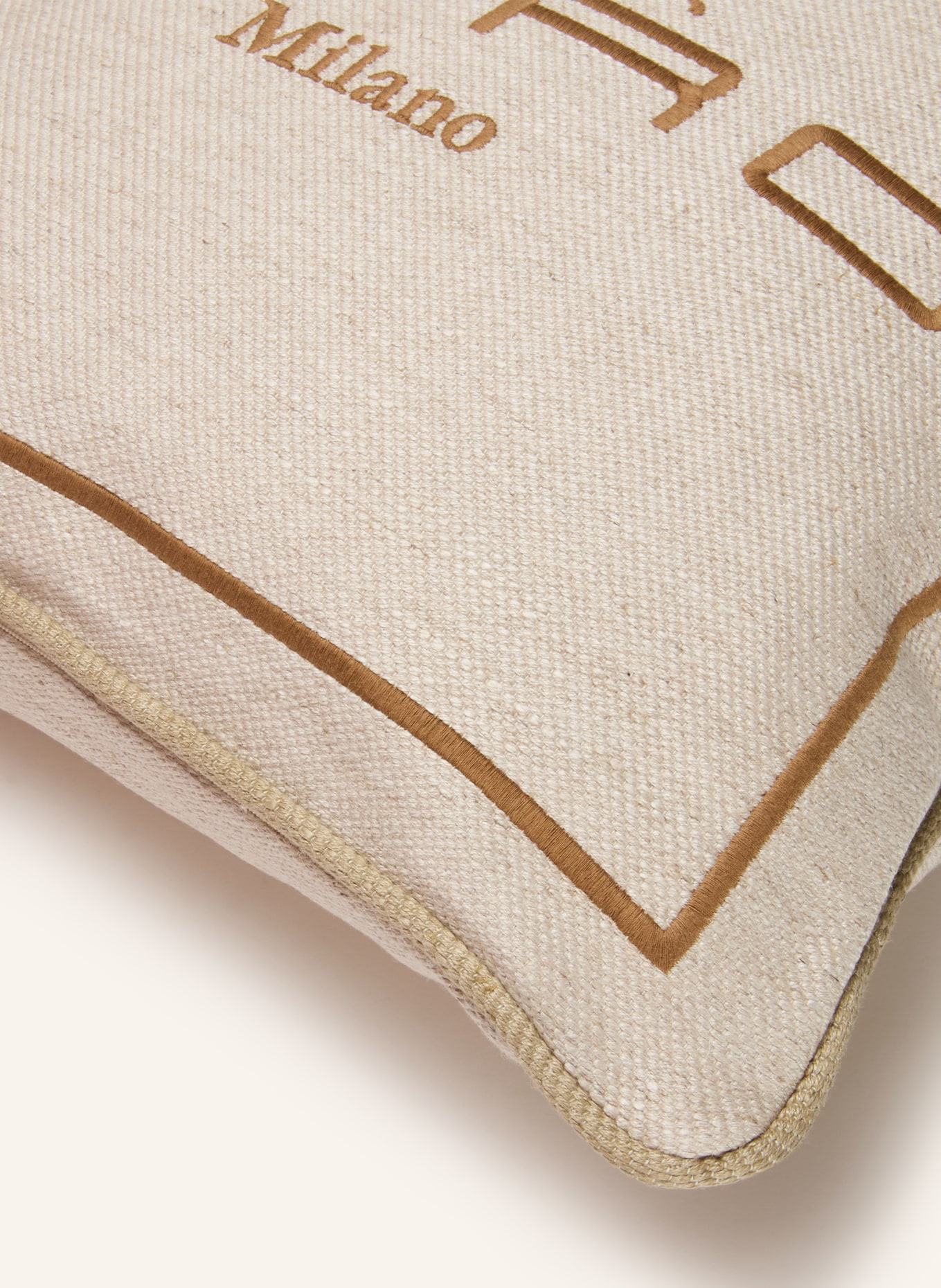 ETRO Home Coussin décoratif: MARRON CLAIR / TAUPE